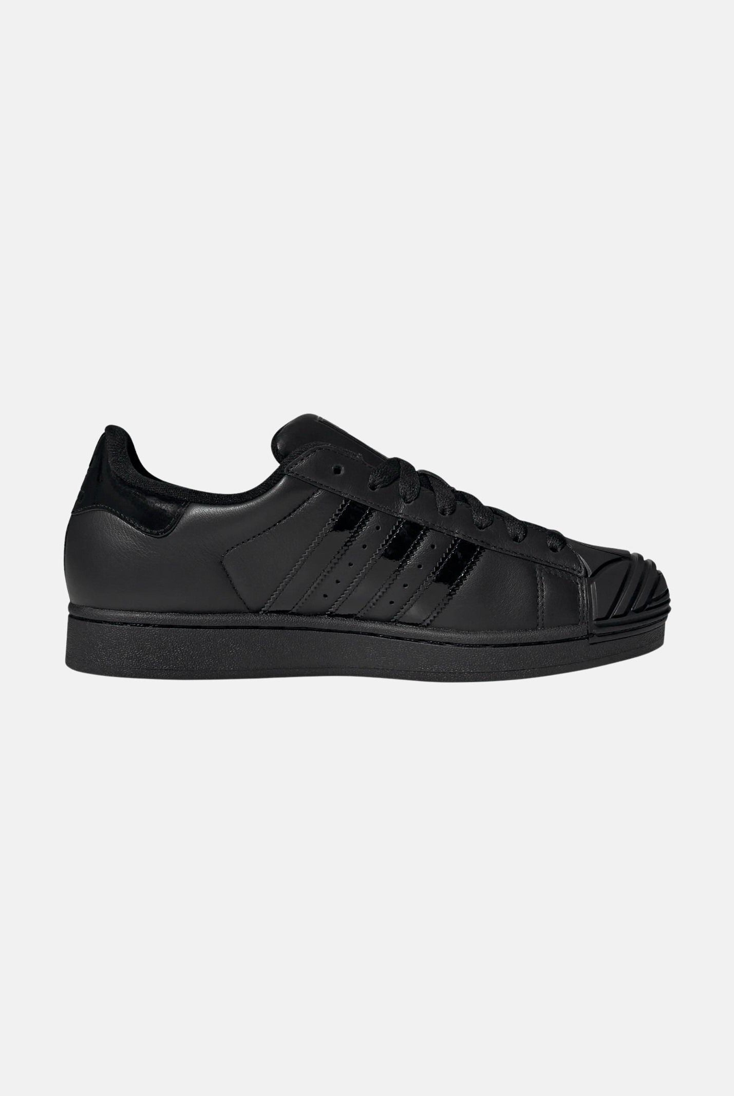 ADIDAS ORIGINALS Sneakers SUPERSTAR II nere per uomo e donna con iconica punta a conchiglia KJ2554 . ADIDAS ORIGINALS