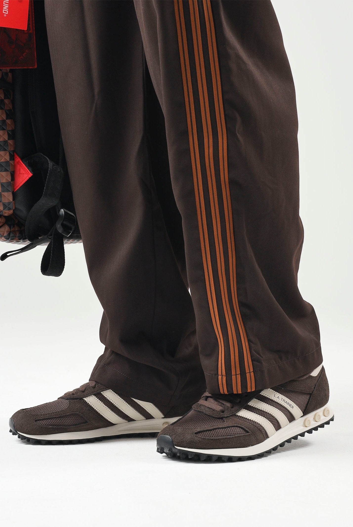 ADIDAS ORIGINALS Sneakers LA TRAINER OG marroni da uomo KJ4387 . ADIDAS ORIGINALS