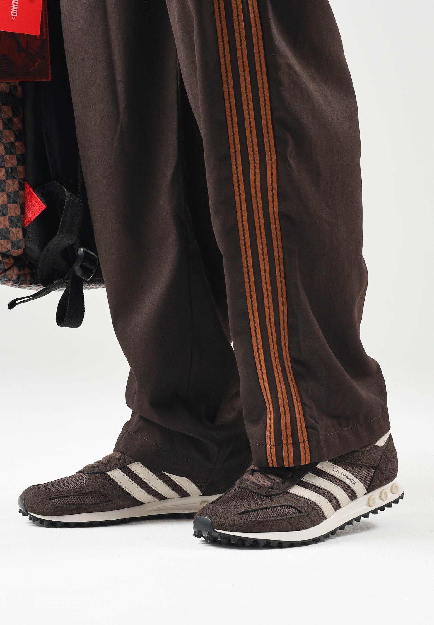 ADIDAS ORIGINALS Sneakers LA TRAINER OG marroni da uomo KJ4387 . ADIDAS ORIGINALS