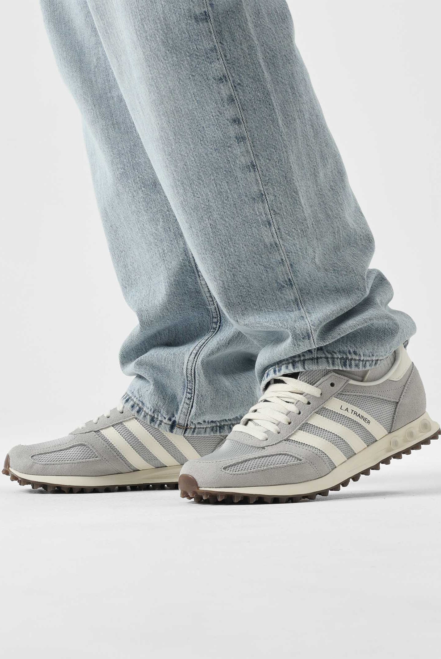 ADIDAS ORIGINALS Sneakers LA TRAINER OG grigie da uomo KJ4388 . ADIDAS ORIGINALS