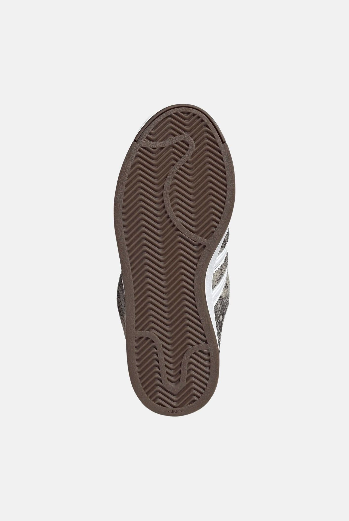 ADIDAS ORIGINALS Sneakers SUPERSTAR II beige-grigio da donna con stampa animalier effetto serpente KJ4648 . ADIDAS ORIGINALS