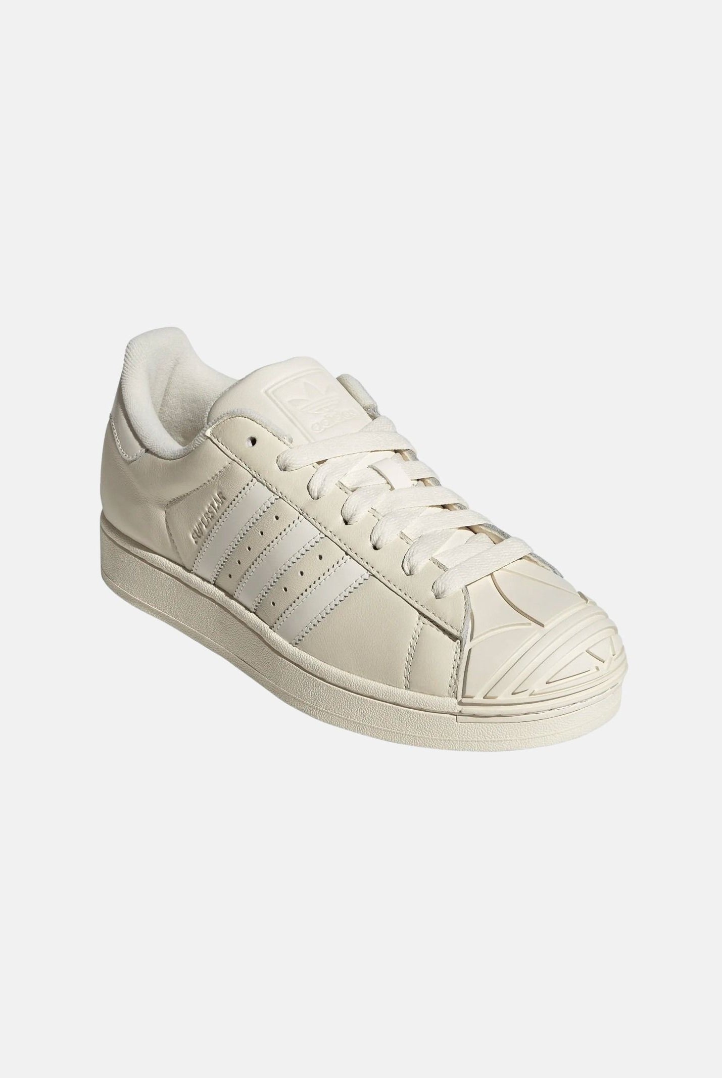 ADIDAS ORIGINALS Sneakers SUPERSTAR II Cream White per uomo e donna con iconica punta a conchiglia KJ5805 . ADIDAS ORIGINALS