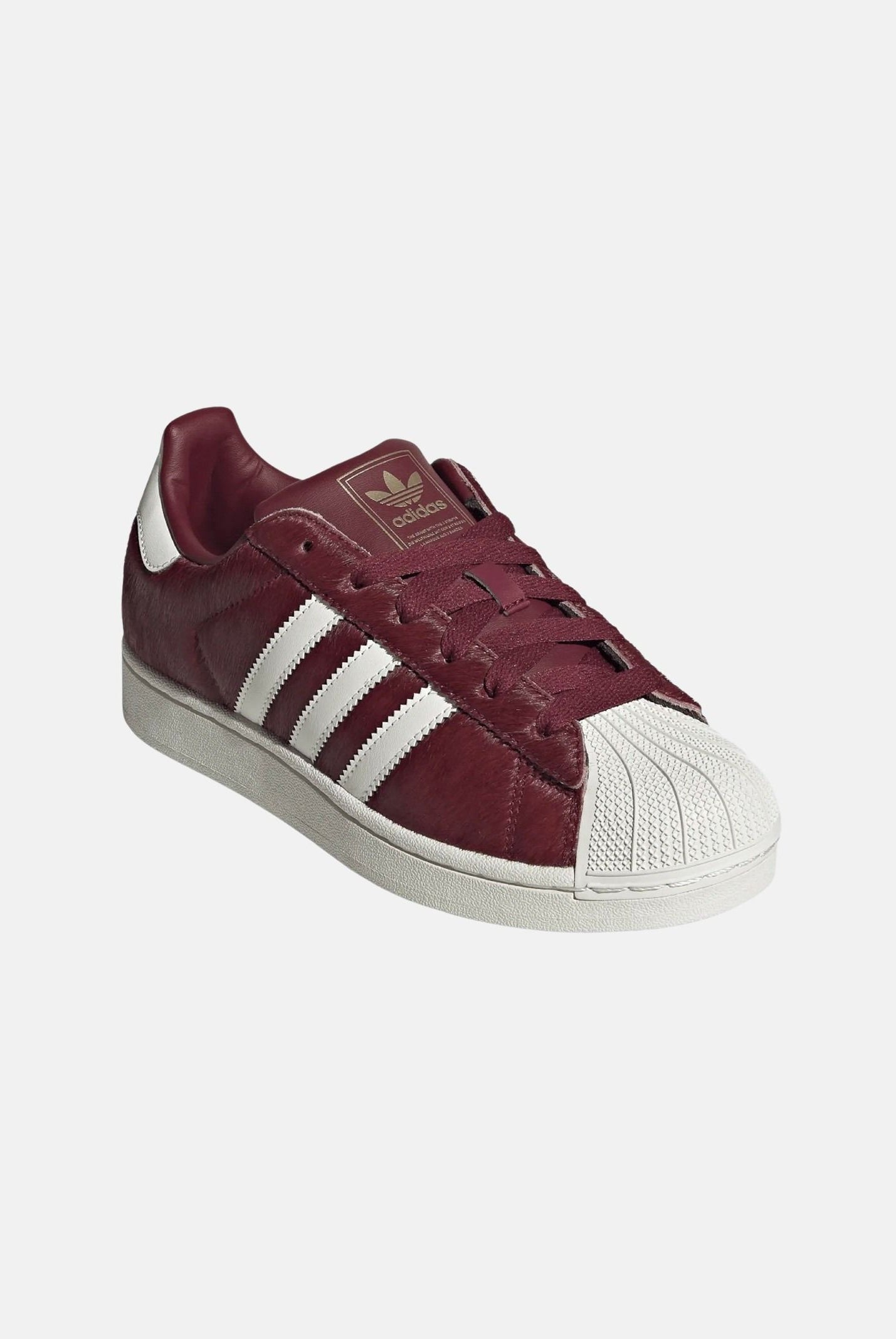 ADIDAS ORIGINALS Sneakers SUPERSTAR II Shadow Red-Off White unisex KJ7696 . ADIDAS ORIGINALS