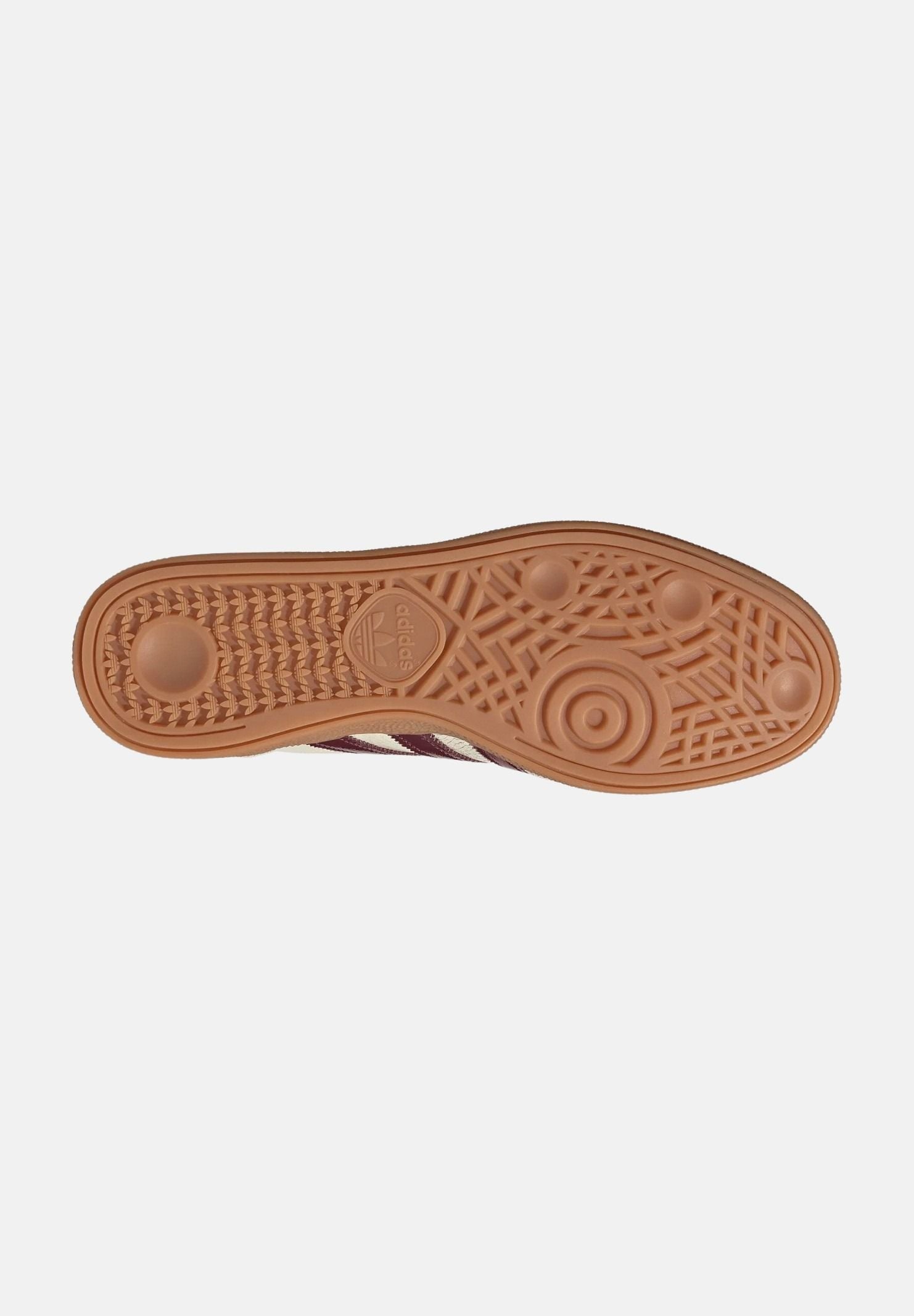 ADIDAS ORIGINALS Sneakers HANDBALL SPEZIAL beige e bordeaux per uomo e donna con design rétro a contrasto KJ9969 . ADIDAS ORIGINALS