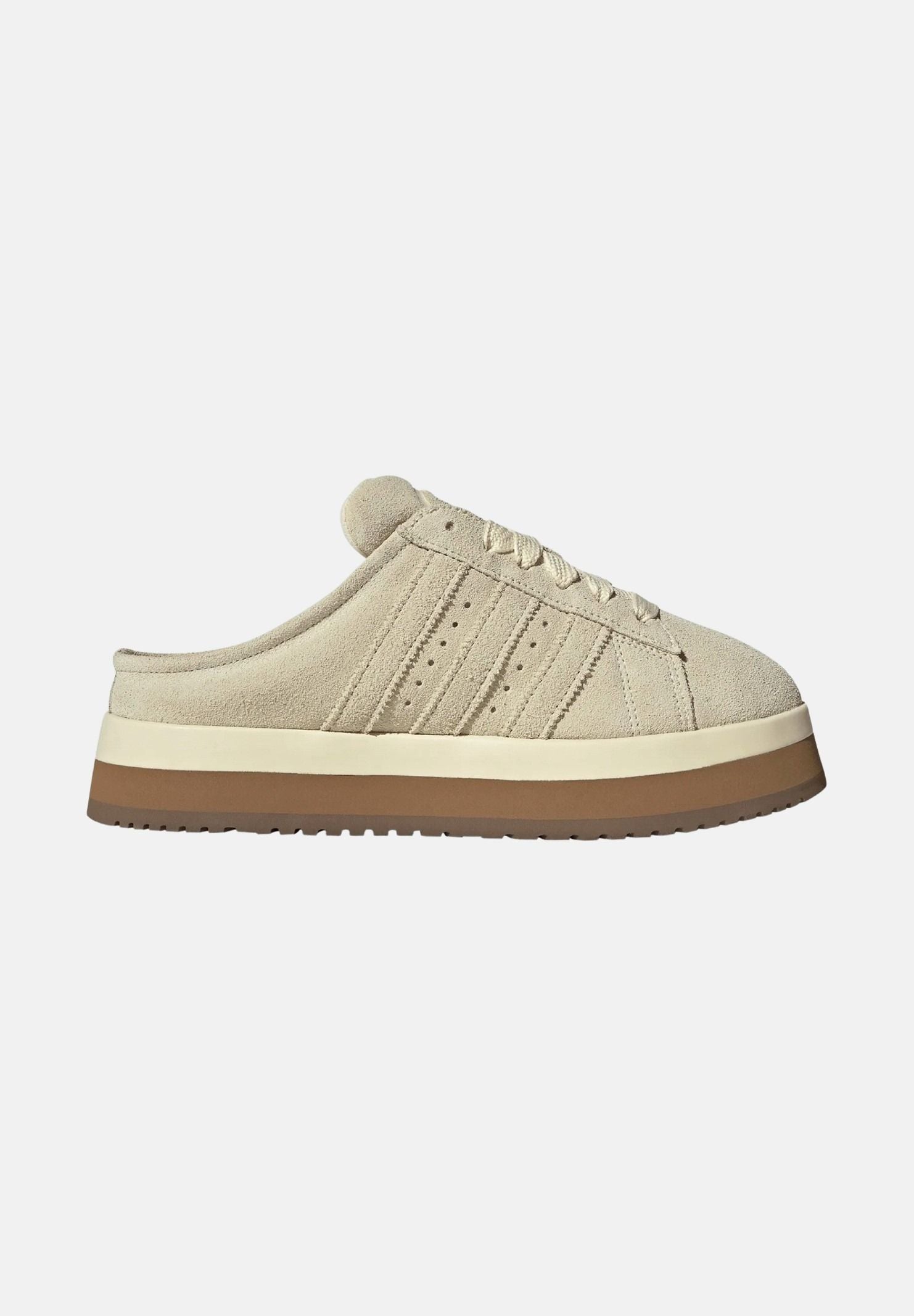 ADIDAS ORIGINALS Sneakers CAMPUS 00S vaniglia burro da donna con iconiche 3-Stripes KK0166 . ADIDAS ORIGINALS