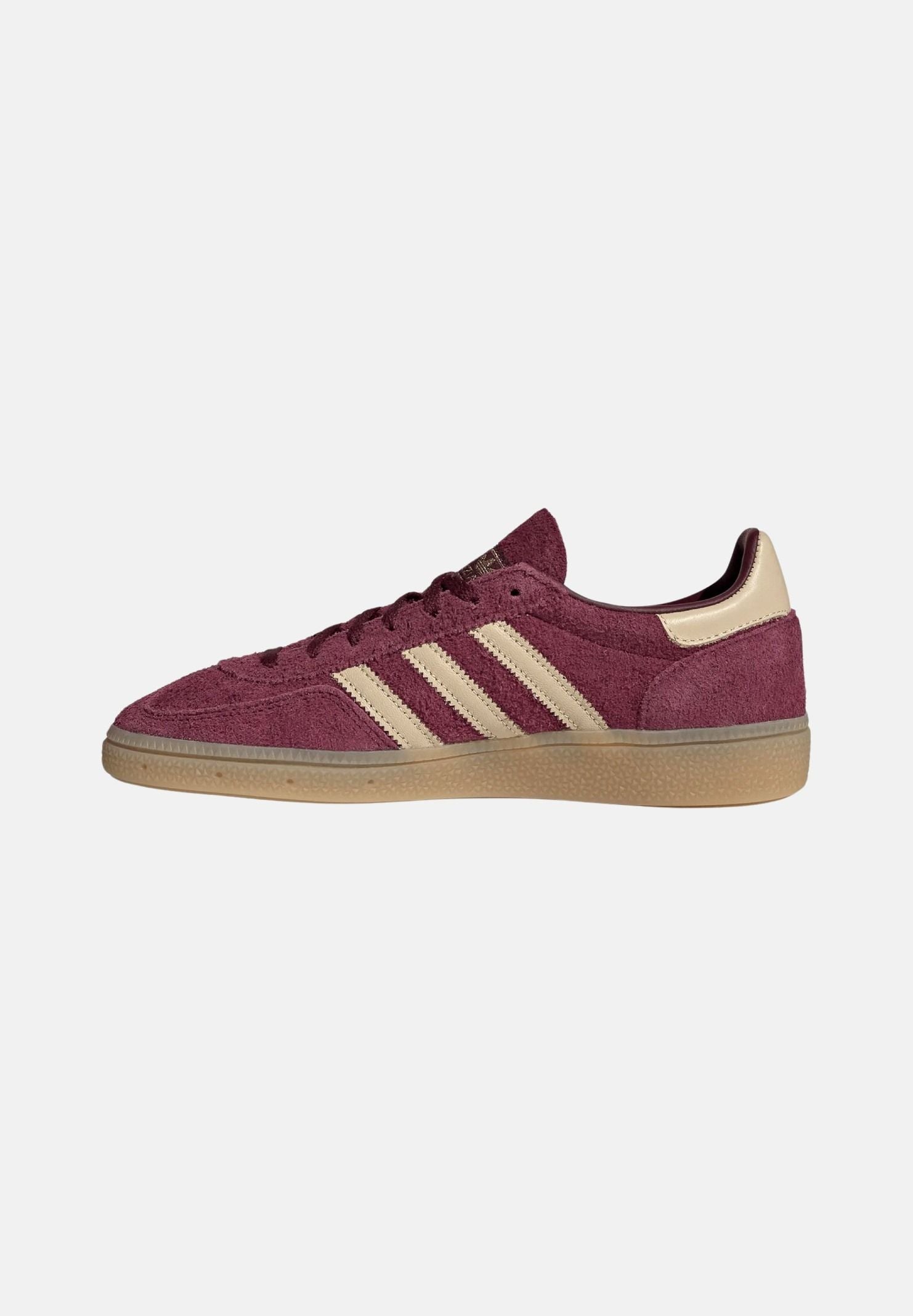 ADIDAS ORIGINALS Sneakers HANDBALL SPEZIAL Maroon-Warm -bordeau vaniglia da donna KK0929 . ADIDAS ORIGINALS