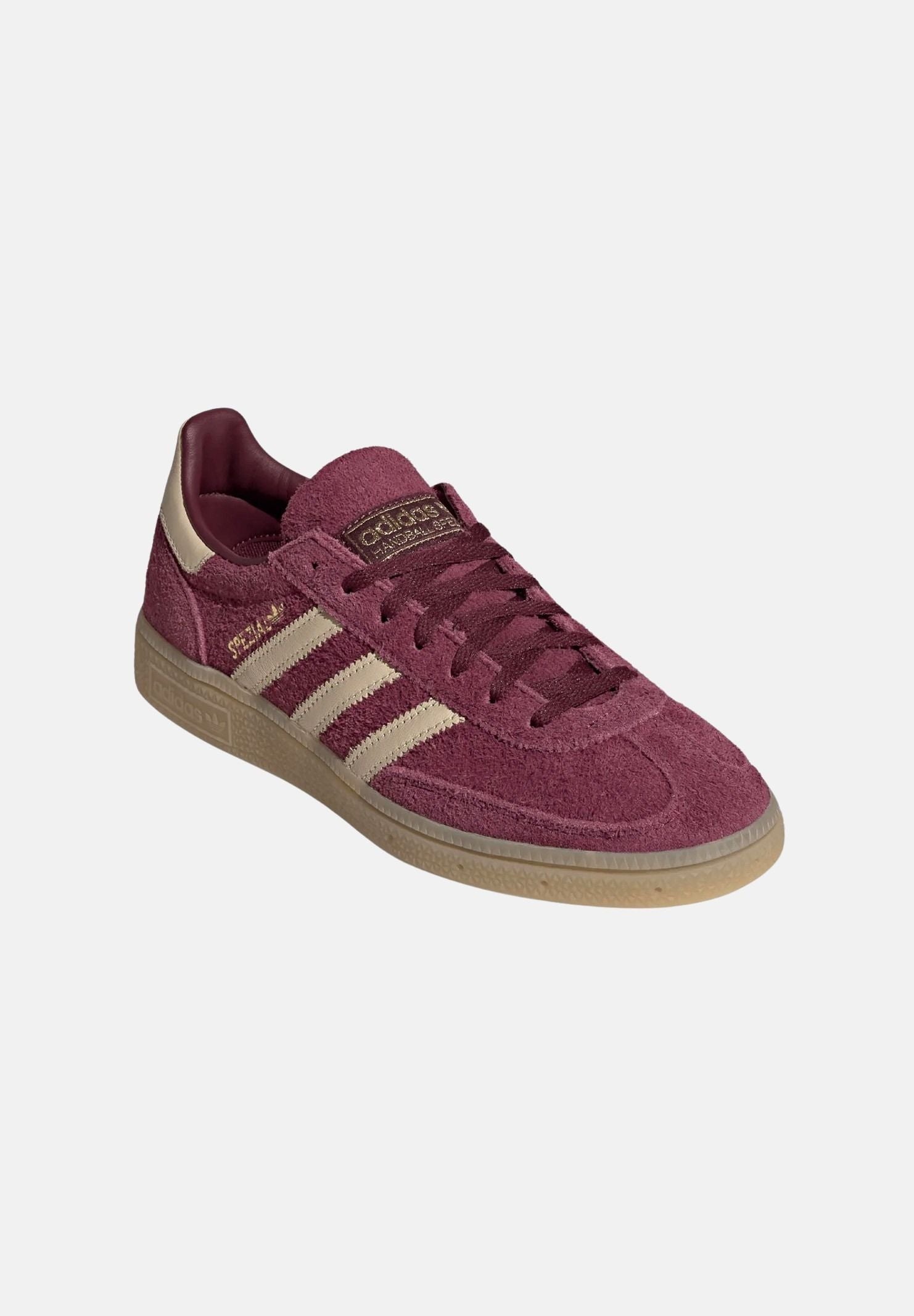 ADIDAS ORIGINALS Sneakers HANDBALL SPEZIAL Maroon-Warm -bordeau vaniglia da donna KK0929 . ADIDAS ORIGINALS