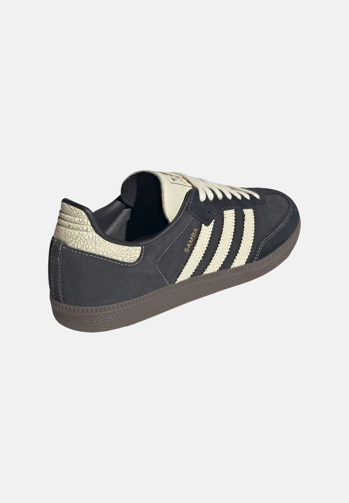ADIDAS ORIGINALS Sneakers SAMBA OG Carbon-vanilla, nero antracite per uomo e donna KK2268 . ADIDAS ORIGINALS