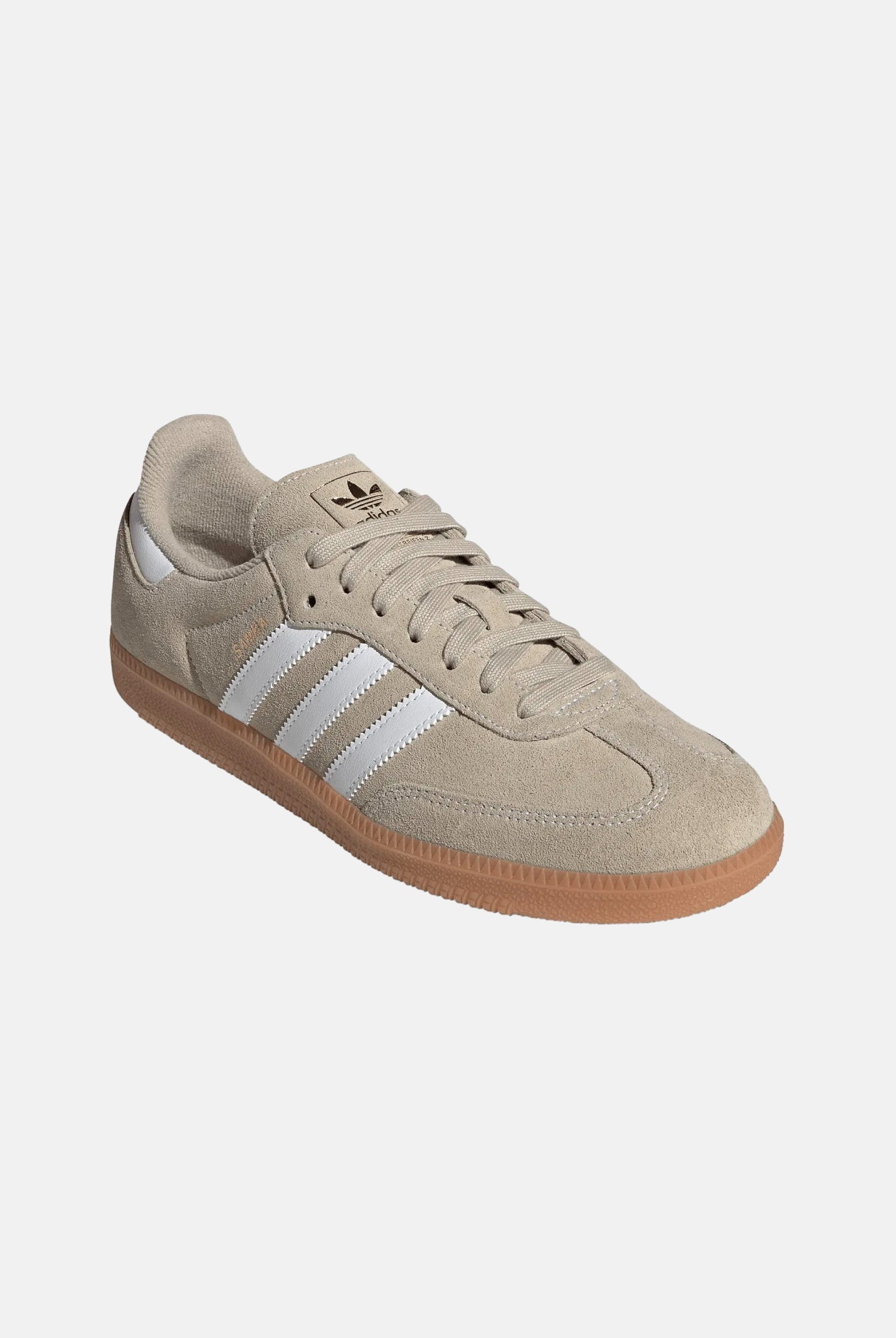 ADIDAS ORIGINALS Sneakers SAMBA OG Khaki beige da uomo KK2272 . ADIDAS ORIGINALS