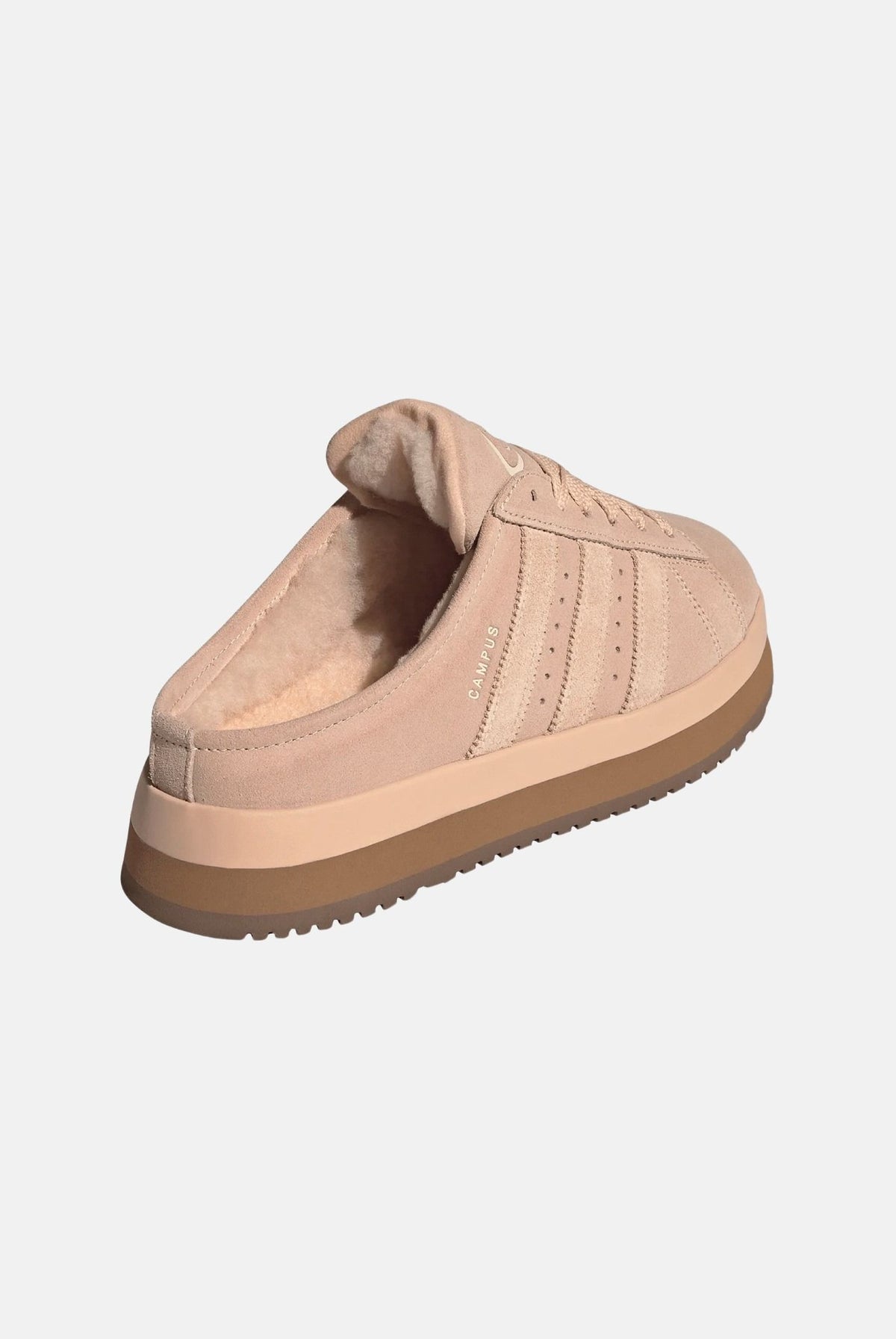 ADIDAS ORIGINALS Sneakers CAMPUS 00s beige da donna senza tallone e suola platform in gomma KK2428 . ADIDAS ORIGINALS