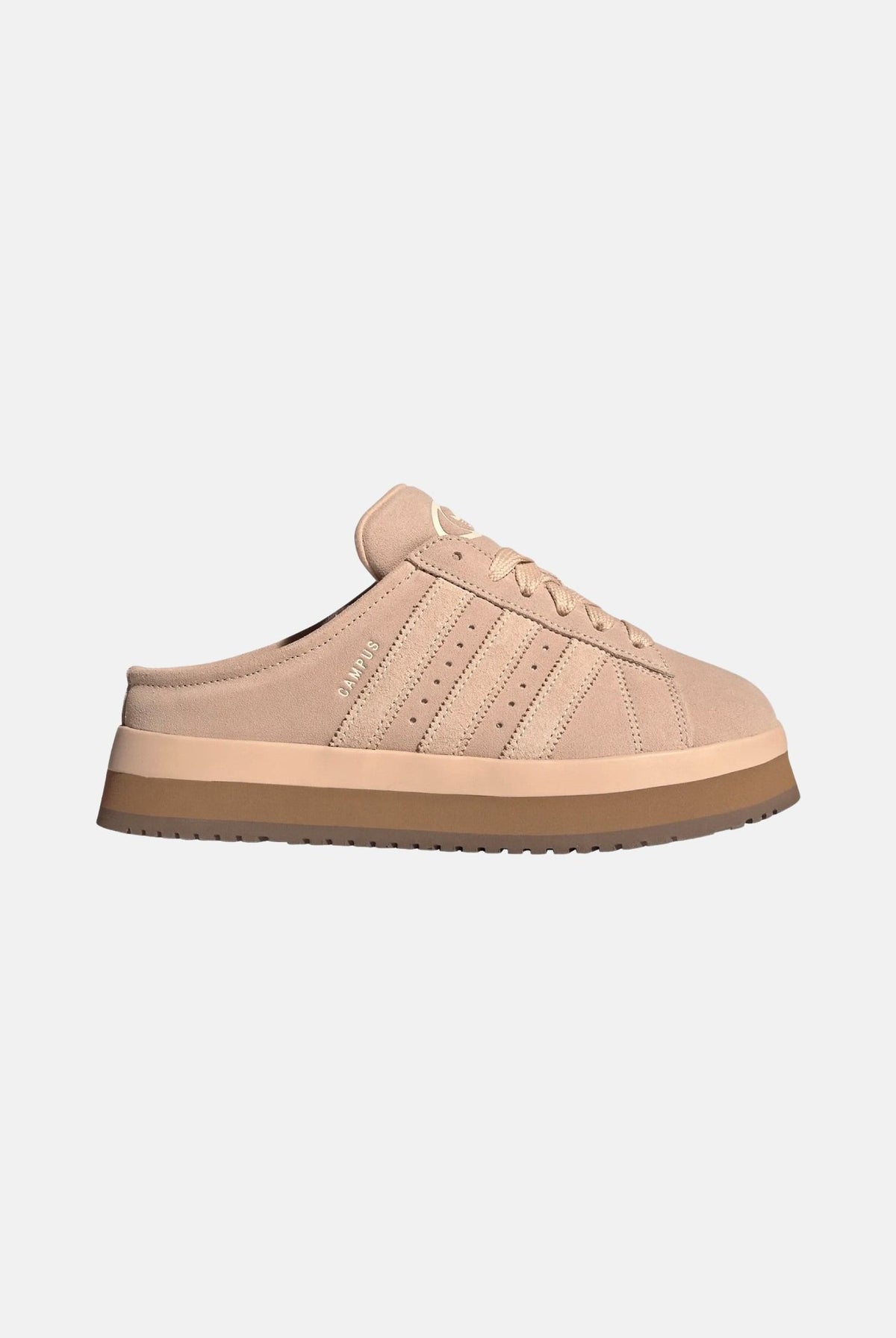 ADIDAS ORIGINALS Sneakers CAMPUS 00s beige da donna senza tallone e suola platform in gomma KK2428 . ADIDAS ORIGINALS
