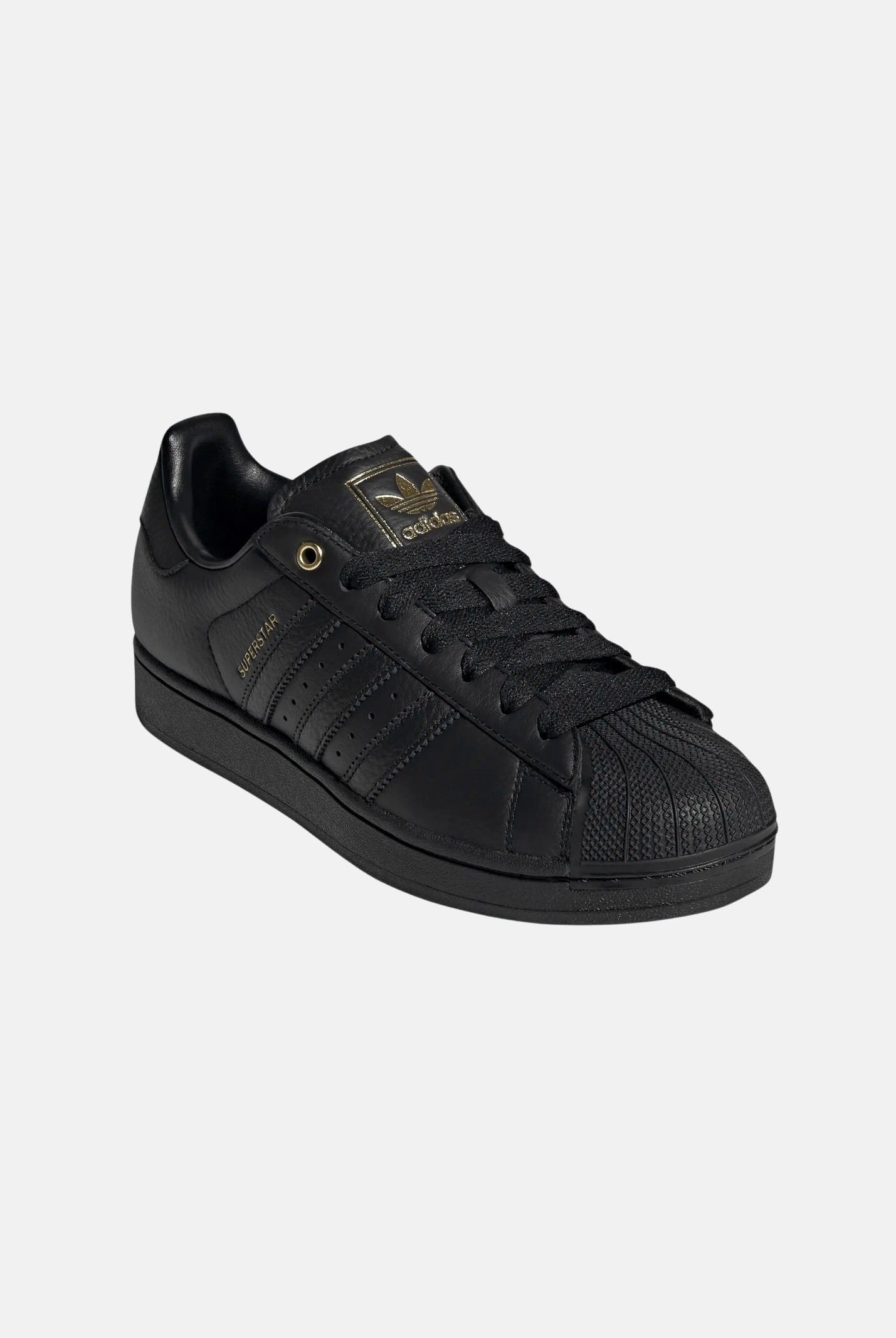ADIDAS ORIGINALS Sneakers SUPERSTAR II Core Black nere da uomo in tinta unita KK4722 . ADIDAS ORIGINALS
