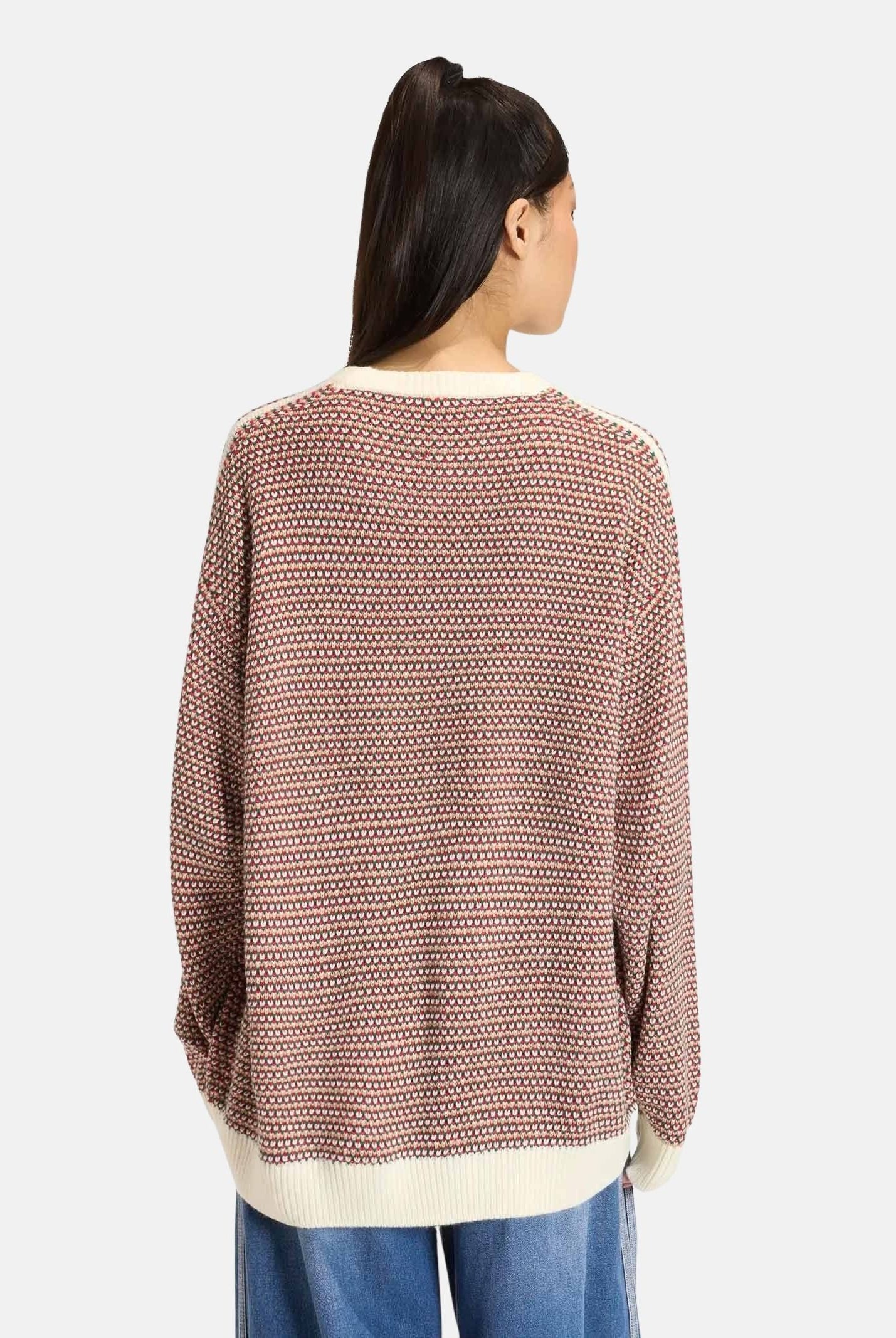 ADIDAS ORIGINALS Maglioncino HOLIDAY PACK KNIT girocollo multicolore per uomo e donna <BR/> KQ6291 . ADIDAS ORIGINALS
