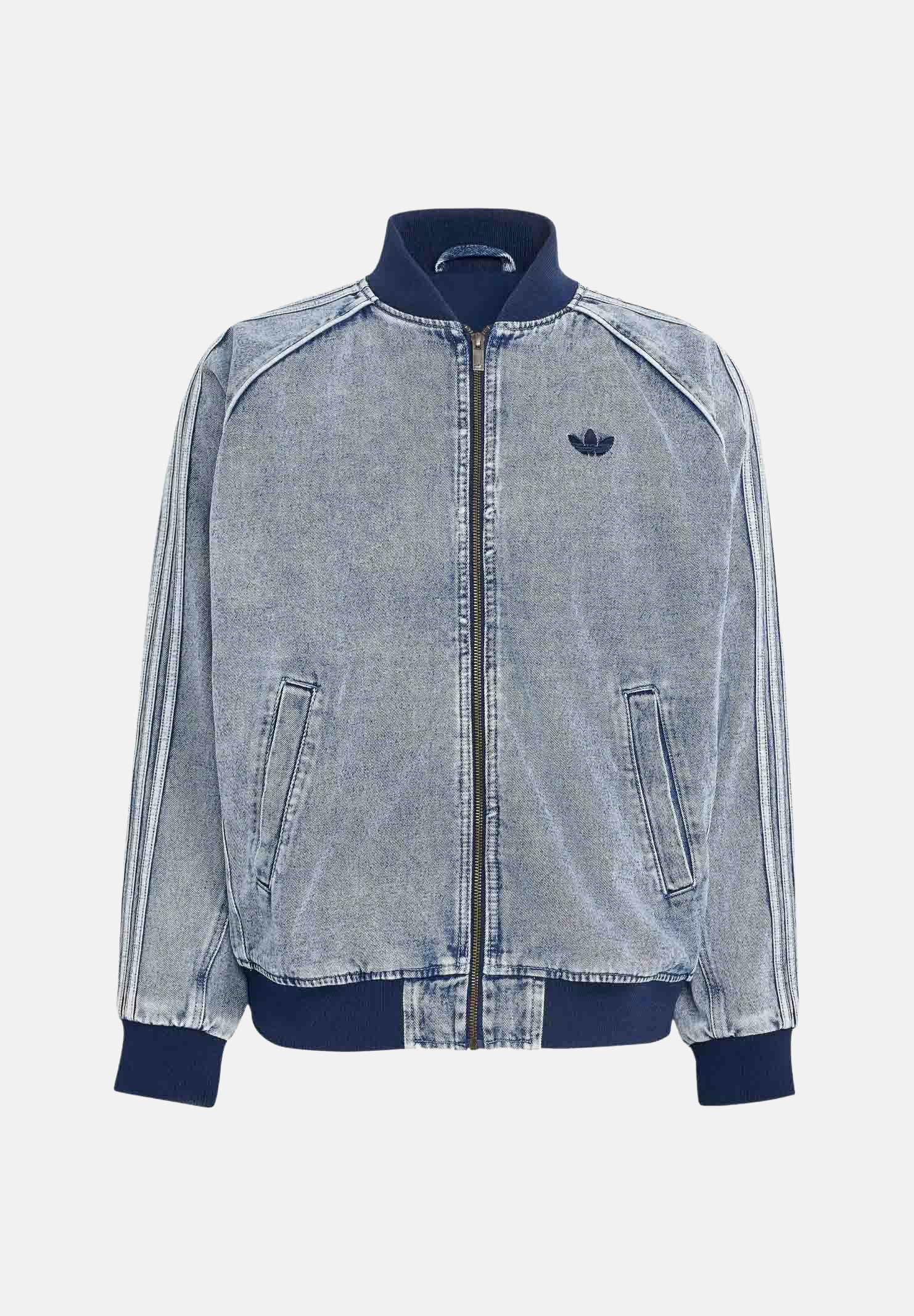 ADIDAS ORIGINALS Giubbotto in denim adicolor da uomo KQ6332 . ADIDAS ORIGINALS