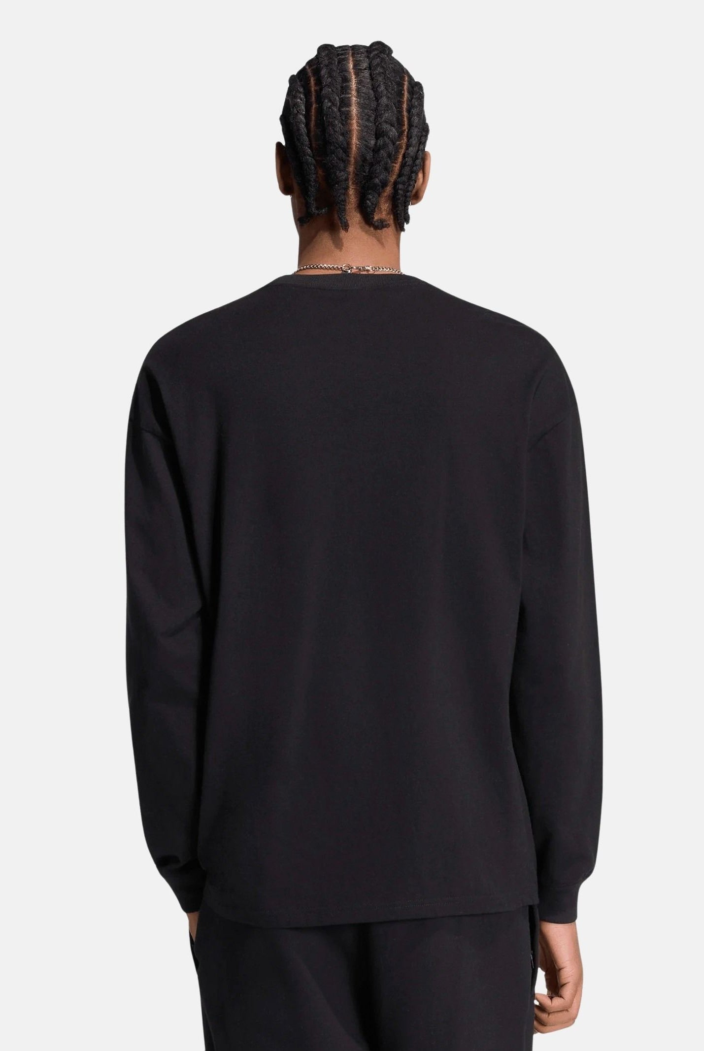ADIDAS ORIGINALS T-shirt TREFOIL ESSENTIALS LONGSLEEVE da uomo KQ6517 . ADIDAS ORIGINALS