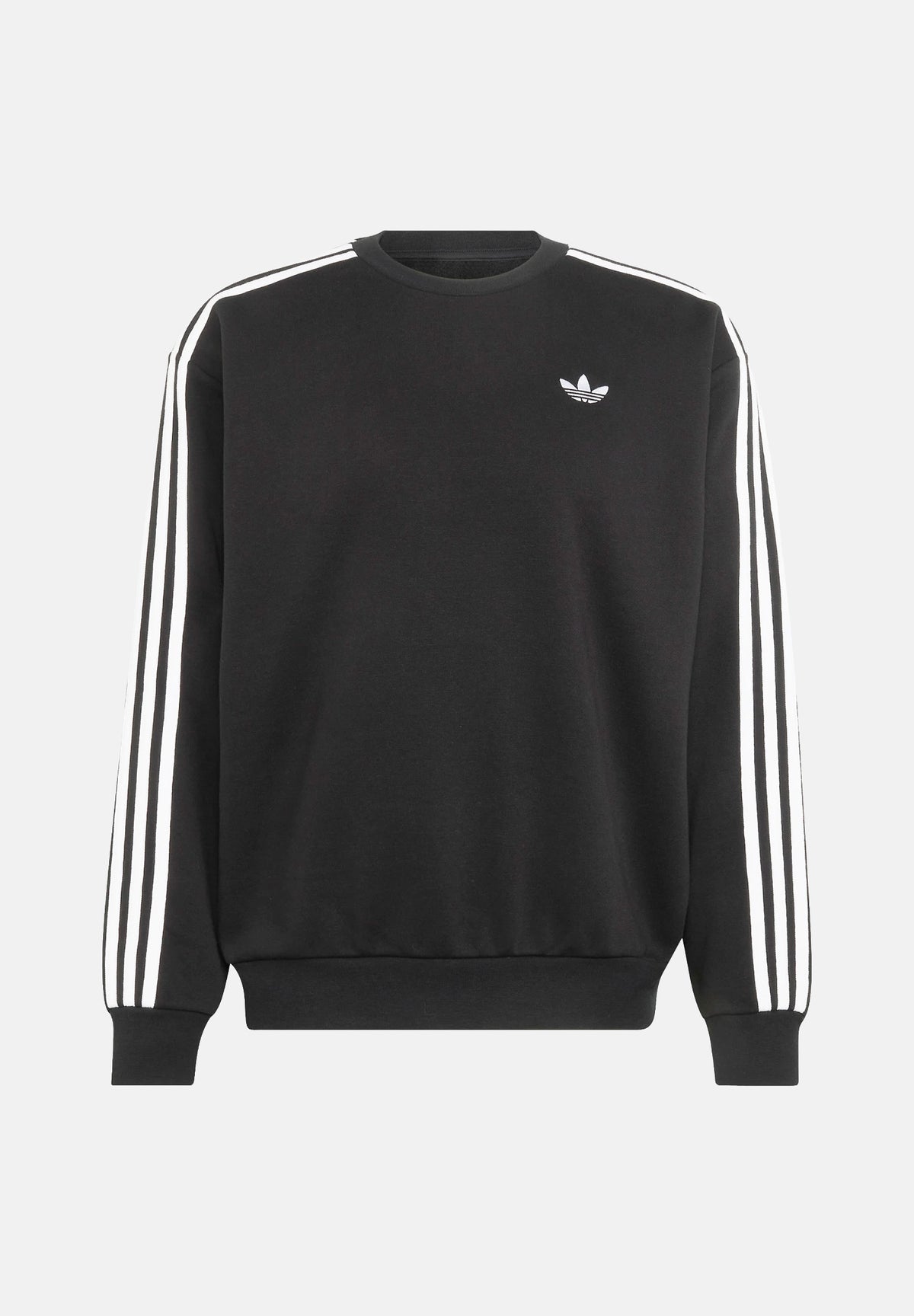 ADIDAS ORIGINALS Felpa ADICOLOR 3-STRIPES nera da uomo KQ8915 . ADIDAS ORIGINALS