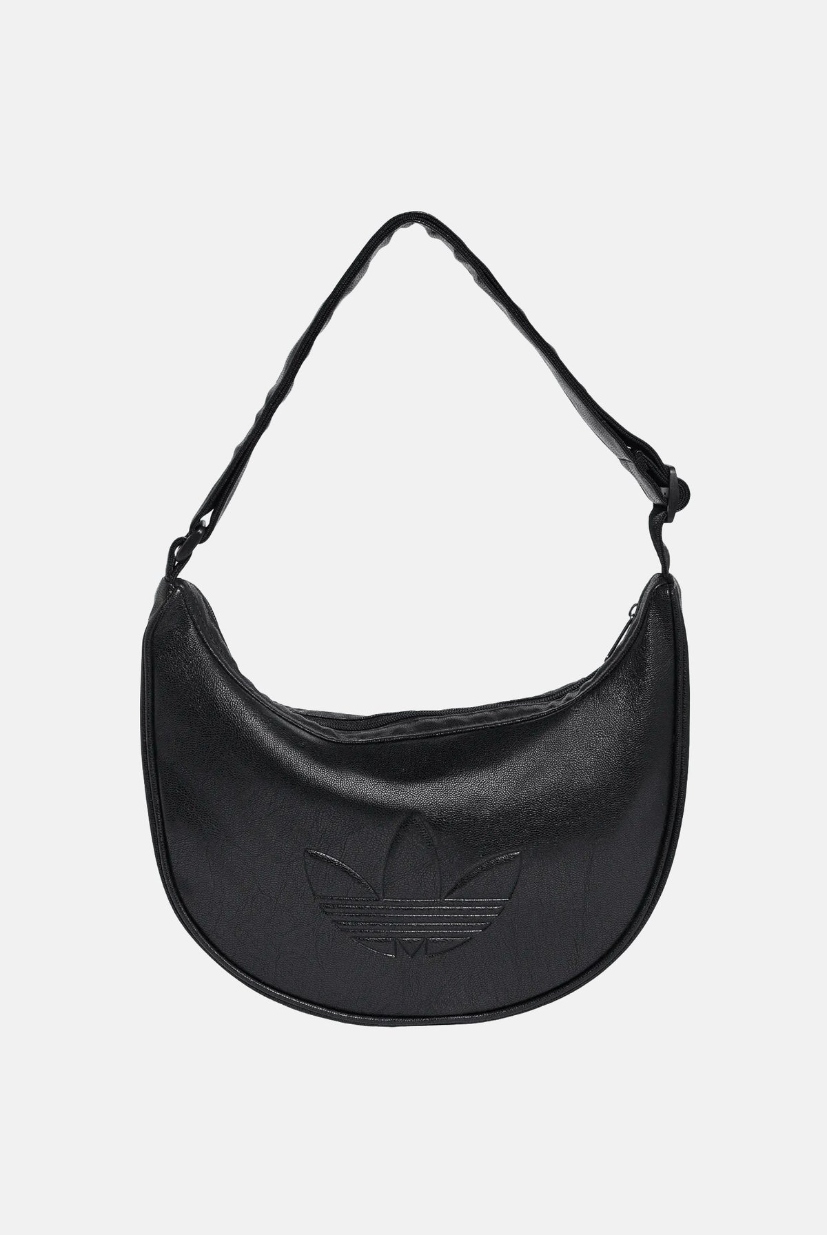 ADIDAS ORIGINALS Borsa a spalla Adicolor Metallic nera da donna. KR1546 . ADIDAS ORIGINALS