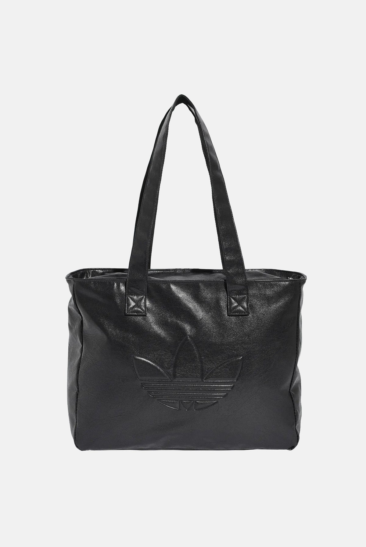 ADIDAS ORIGINALS Borsa shopper METALLIC PU nero, da donna. KR1565 . ADIDAS ORIGINALS