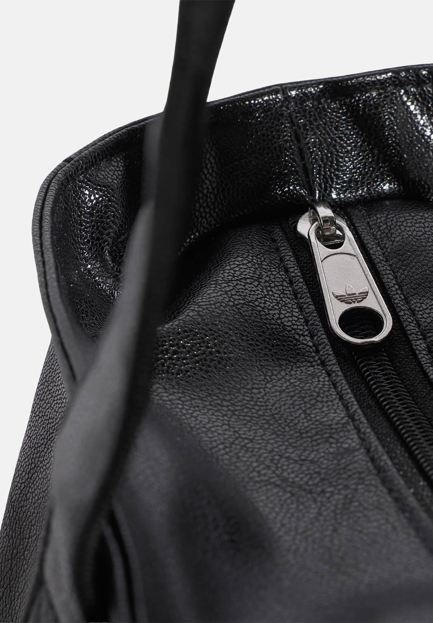 ADIDAS ORIGINALS Borsa shopper SHOPPER METALLIC PU BAG Black, nero, da donna. KR1565 . ADIDAS ORIGINALS