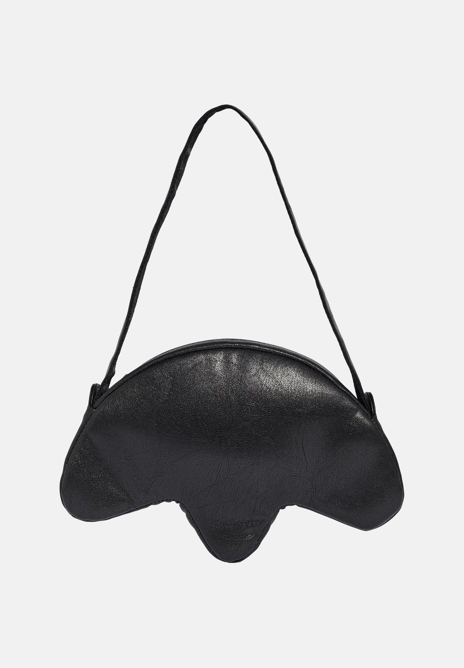 ADIDAS ORIGINALS Borsa TREFOIL Bag Metallic PU Black, nero, da donna. KR1602 . ADIDAS ORIGINALS