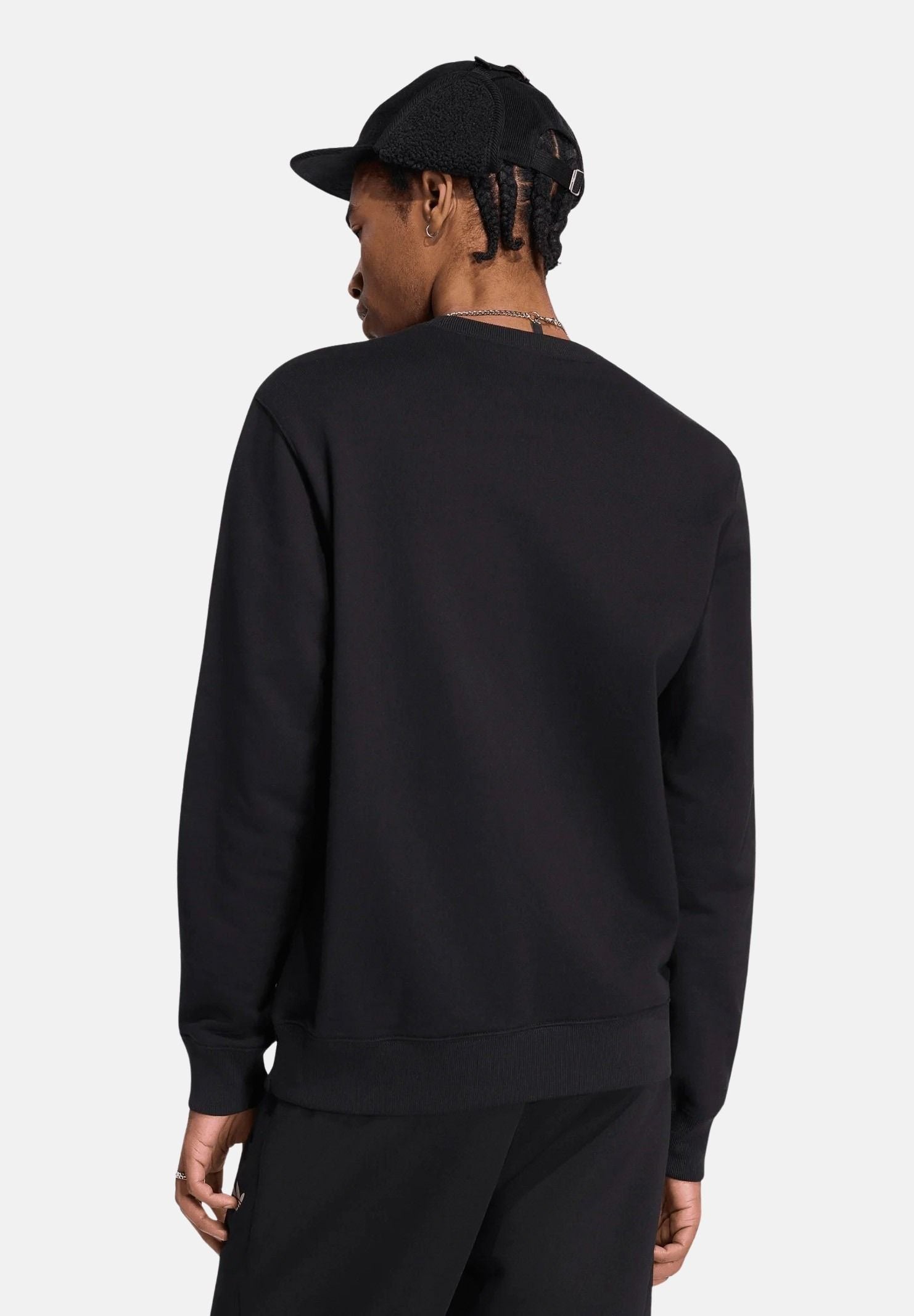 ADIDAS ORIGINALS Felpa TREFOIL ESSENTIALS SWEATSHIRT da uomo KR3462 . ADIDAS ORIGINALS