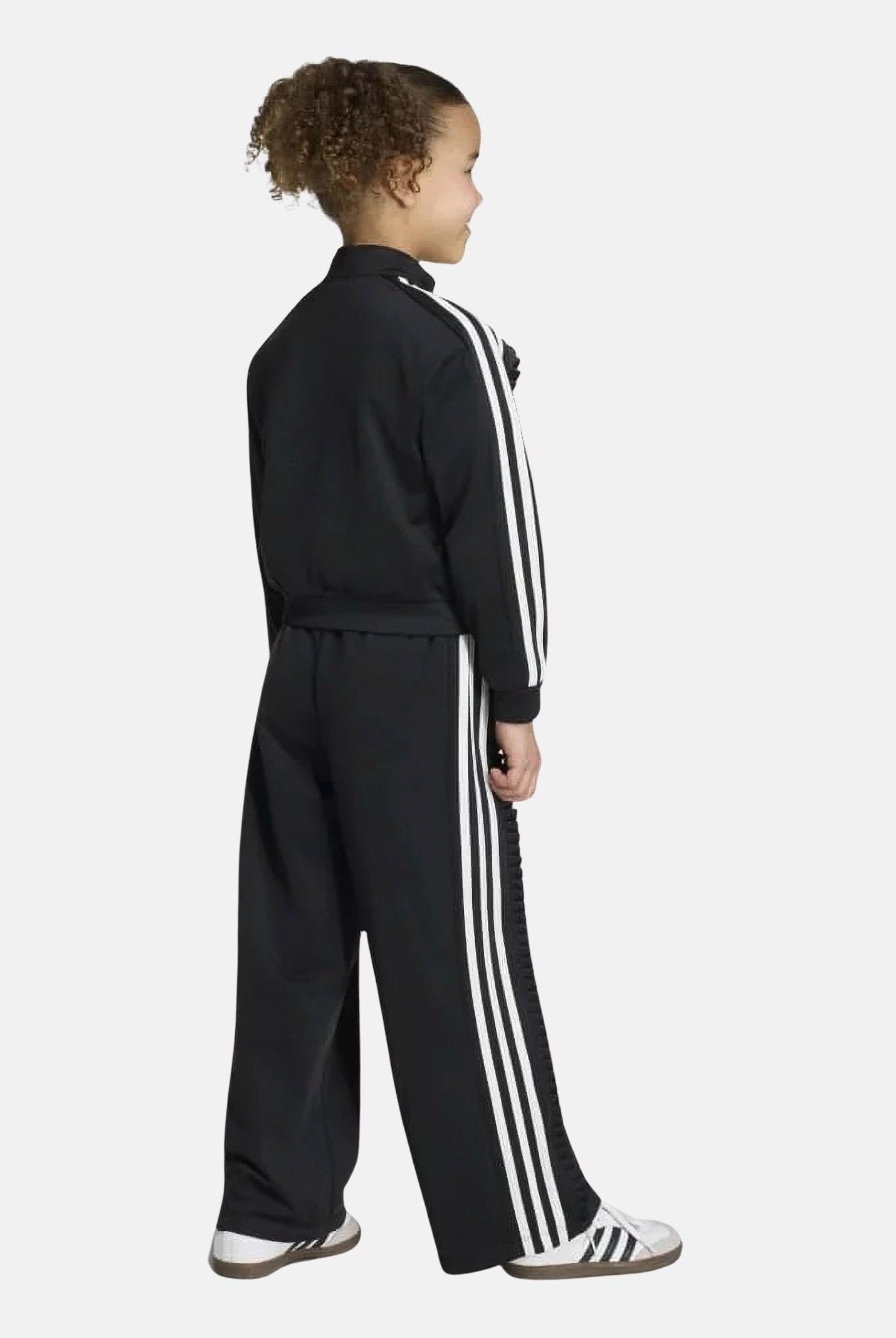 ADIDAS ORIGINALS Tuta nera per bambino e bambina con 3-stripes iconiche KR6591 . ADIDAS ORIGINALS