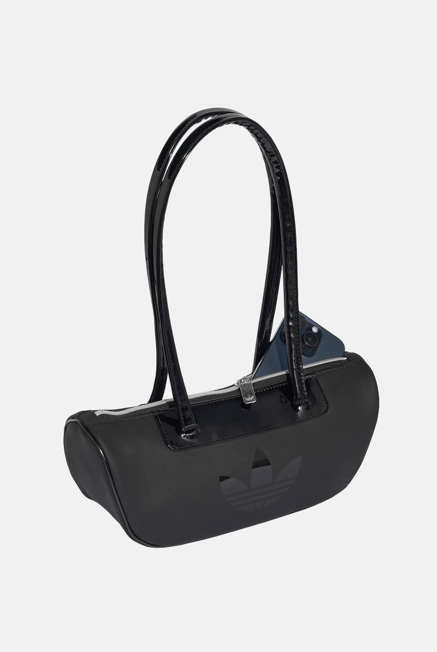 ADIDAS ORIGINALS Borsa ADICOLOR BOWLING Bag PU Black, nero, da donna. KR6770 . ADIDAS ORIGINALS