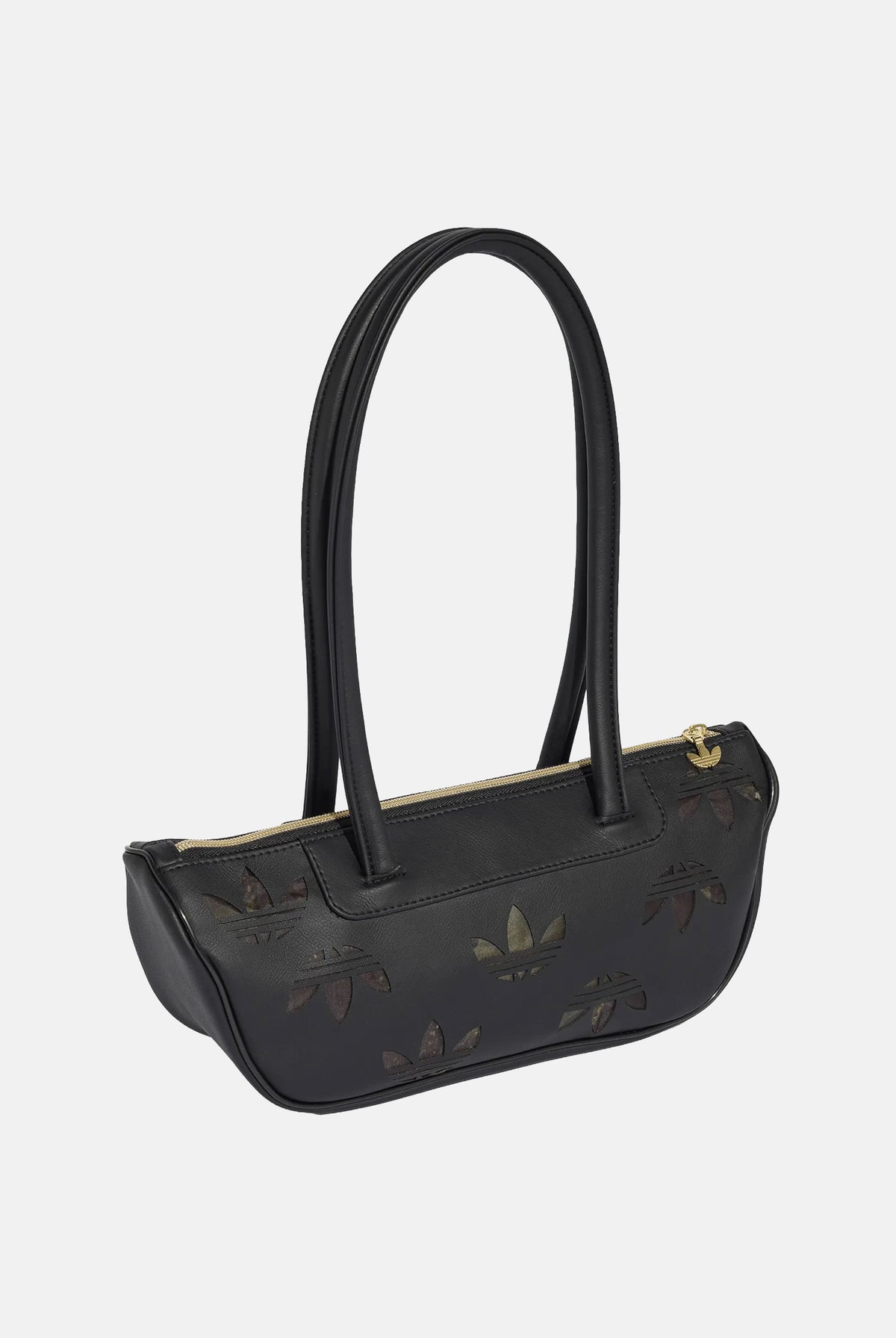 ADIDAS ORIGINALS Borsa a spalla BOWLING MONOGRAM nera da donna. KR6774 . ADIDAS ORIGINALS