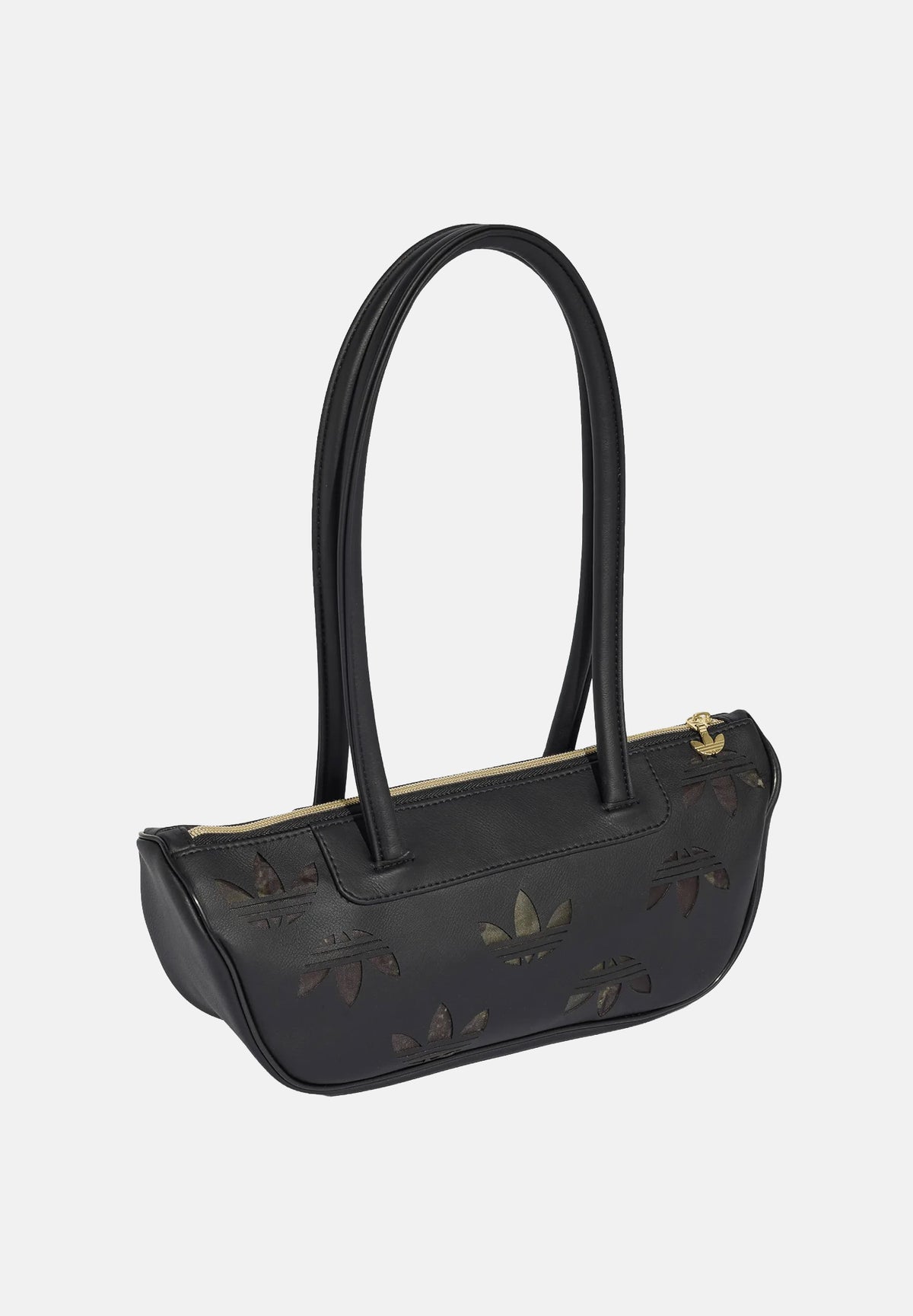 ADIDAS ORIGINALS Borsa a spalla BOWLING MONOGRAM nera da donna. KR6774 . ADIDAS ORIGINALS