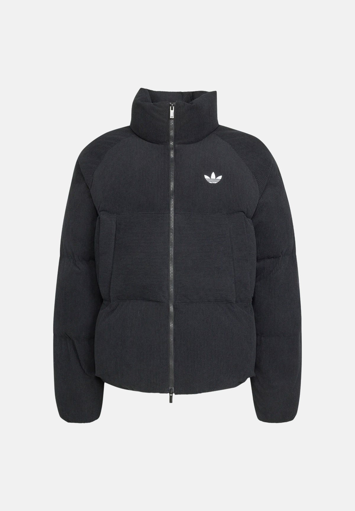 ADIDAS ORIGINALS Piumino CORDUROY PUFFER nero da uomo. KR7209 . ADIDAS ORIGINALS