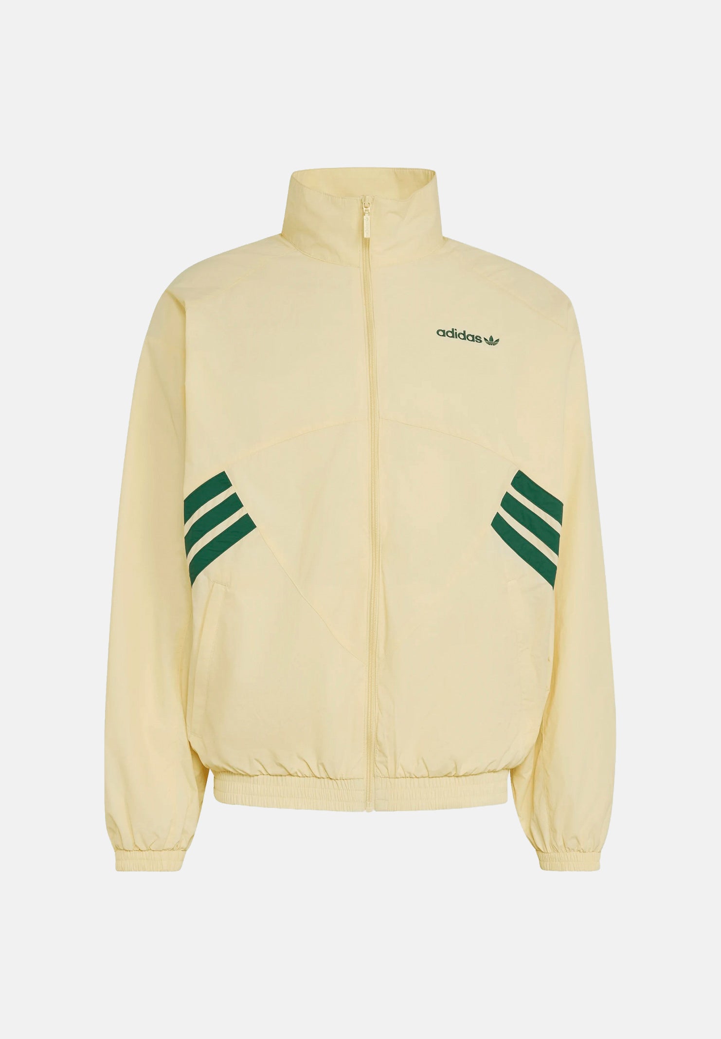 ADIDAS ORIGINALS Giacca a vento Munich 93 Tracktop warvan beige, colore basico beige, uomo. KR7280 . ADIDAS ORIGINALS