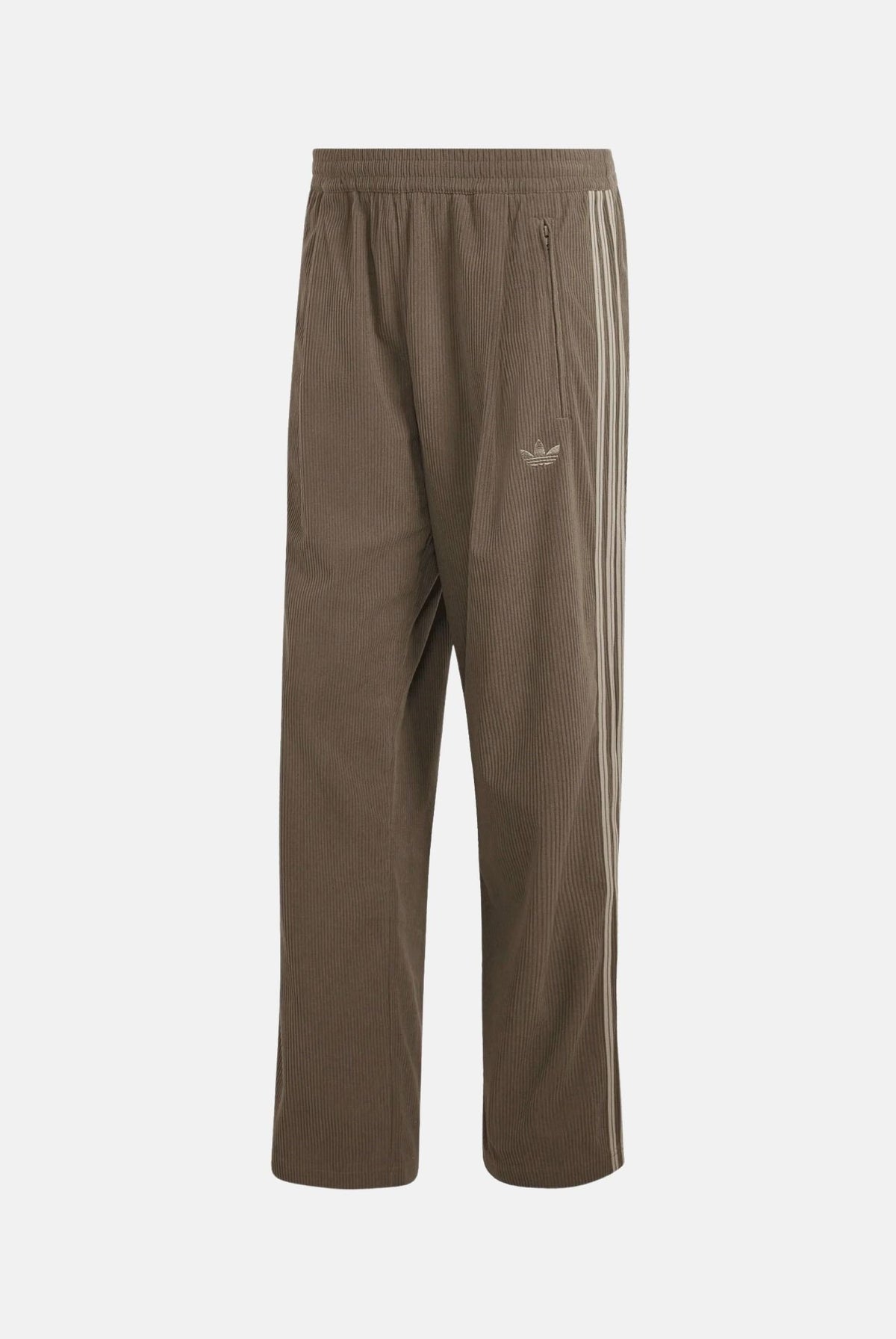 ADIDAS ORIGINALS Pantaloni FIREBIRD CORDUROY verde da uomo con lavorazione in velluto a coste KR9714 . ADIDAS ORIGINALS