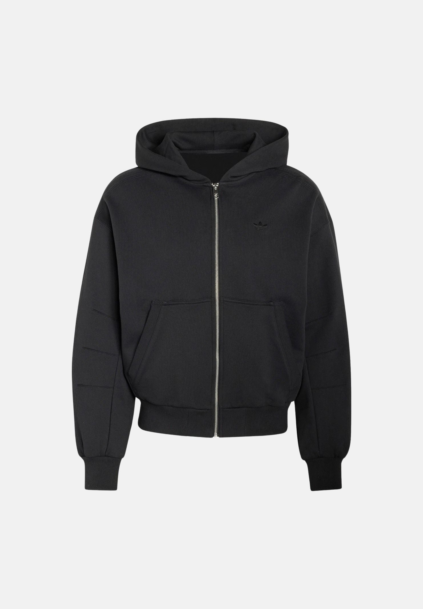 ADIDAS ORIGINALS Felpa PREMIUM ESSENTIALS nera da uomo con cappuccio KS4102 . ADIDAS ORIGINALS