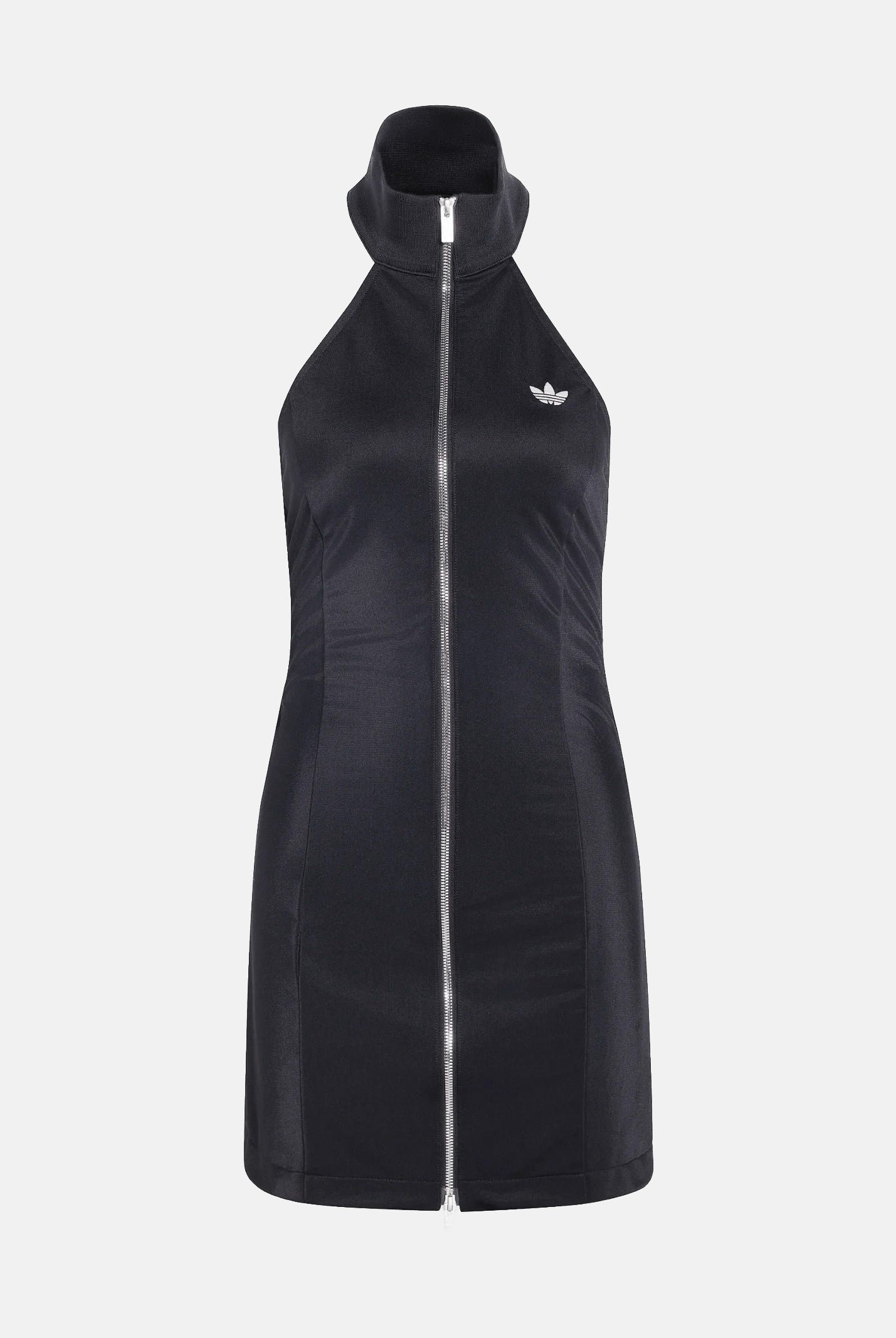 ADIDAS ORIGINALS Abito OPEN BACK corto da donna con chiusura zip frontale <BR/> KS4163 . ADIDAS ORIGINALS
