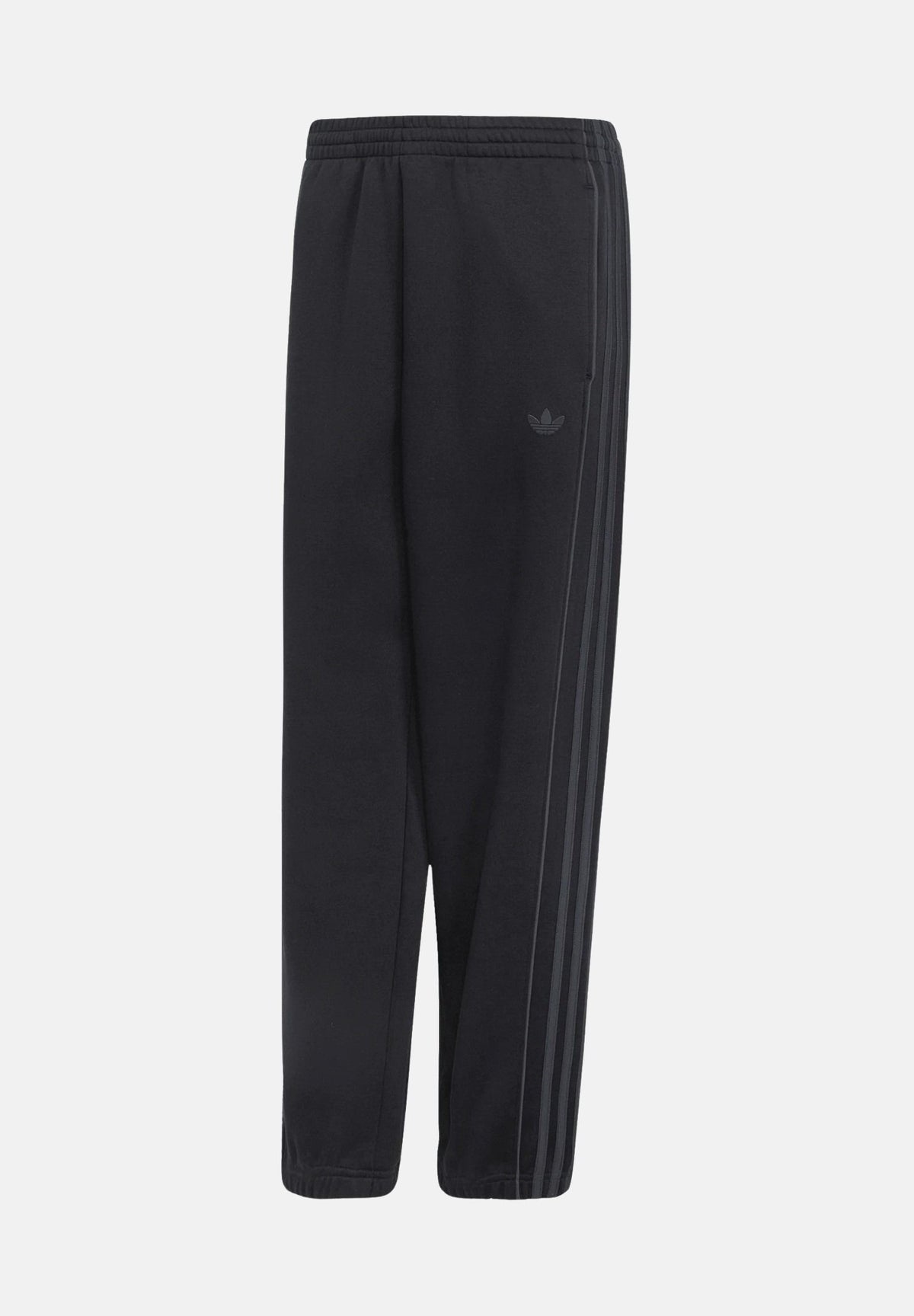 ADIDAS ORIGINALS Pantaloni neri da donna con elastico in vita e bande laterali a contrasto. KS4274 . ADIDAS ORIGINALS