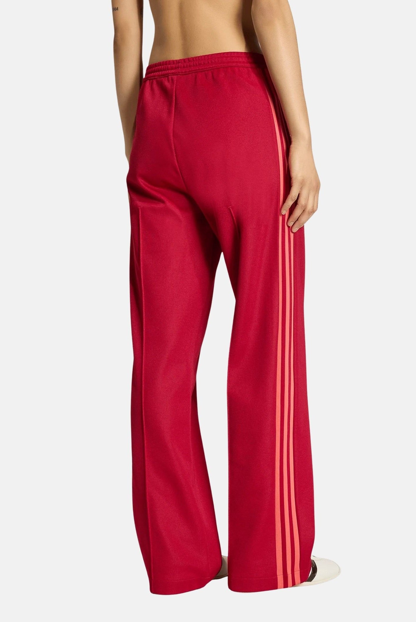 ADIDAS ORIGINALS Pantaloni BECKENBAUER Team Victory Red-rosso da donna con logo Trefoil. KS4738 . ADIDAS ORIGINALS