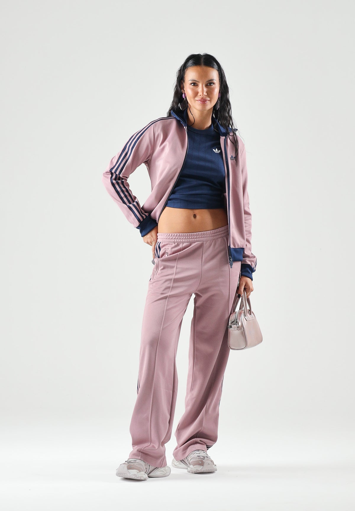 ADIDAS ORIGINALS Pantaloni sportivi CLASSIC TRACK PANTS Magic Mauve rosa malva da donna KS4740 . ADIDAS ORIGINALS