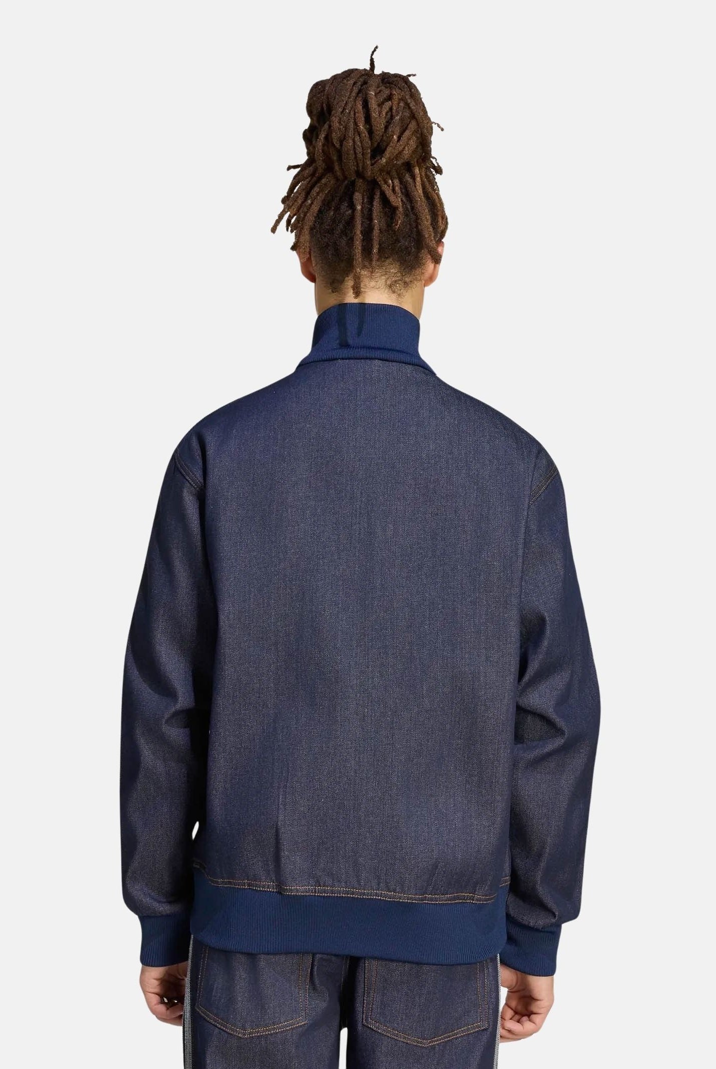 ADIDAS ORIGINALS Giubbotto FIREBIRD ADICOLOR indigo blu da uomo con 3-Stripes sulle maniche. KS4971 . ADIDAS ORIGINALS
