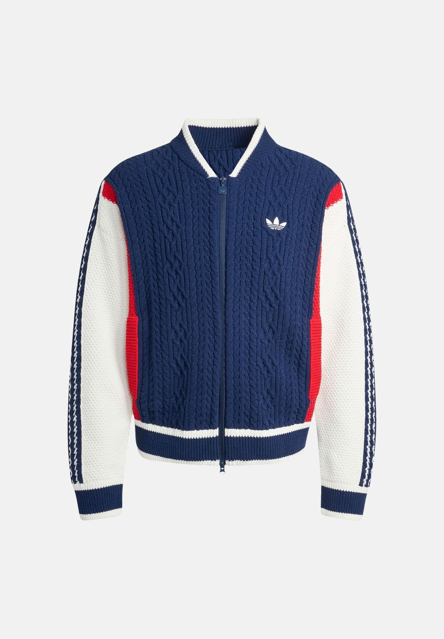 ADIDAS ORIGINALS Cardigan RETRO REMIX blu da uomo KS5438 . ADIDAS ORIGINALS