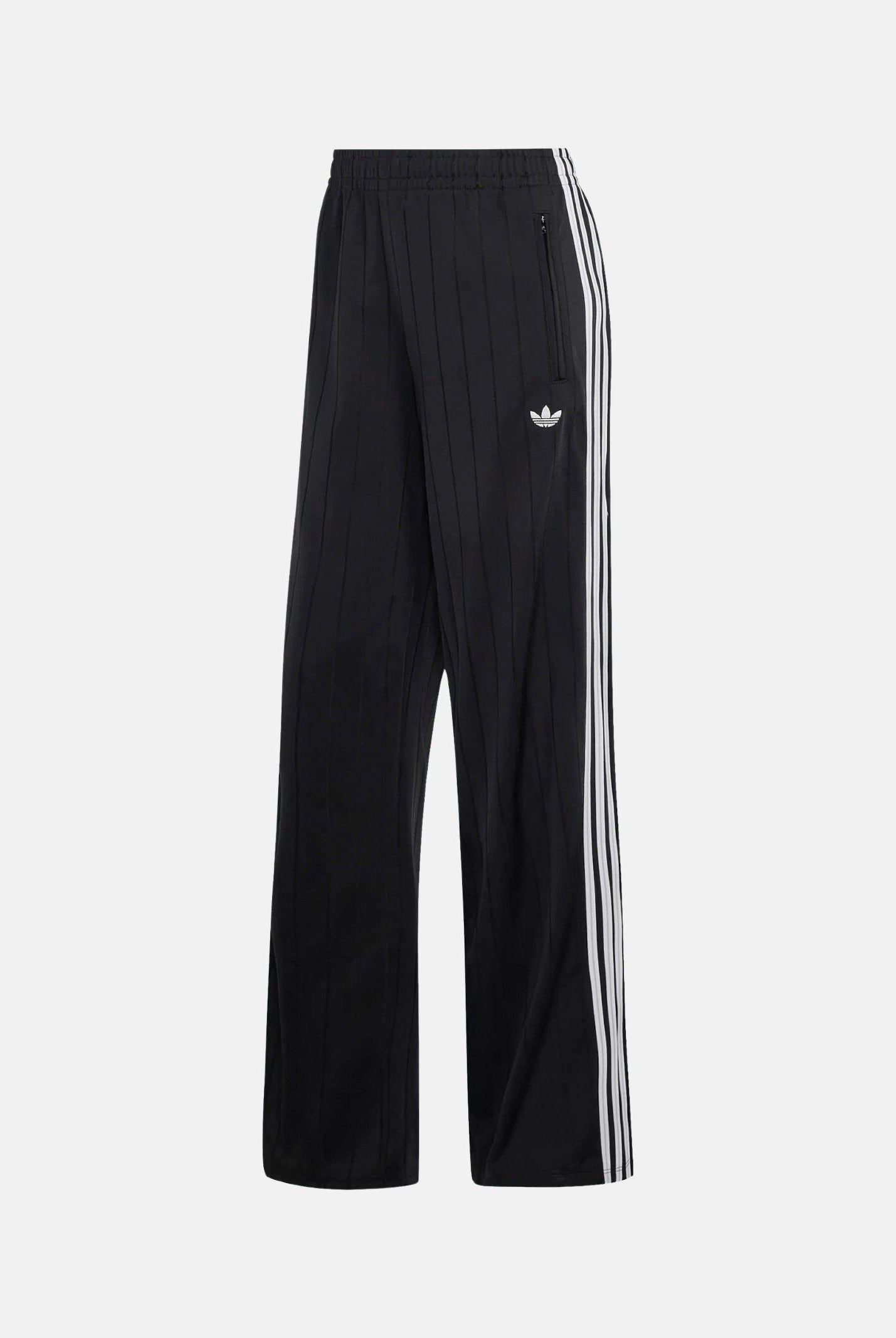 ADIDAS ORIGINALS Pantalone PINSTRIPE FIREBIRD nero da donna con motivo gessato KS6787 . ADIDAS ORIGINALS