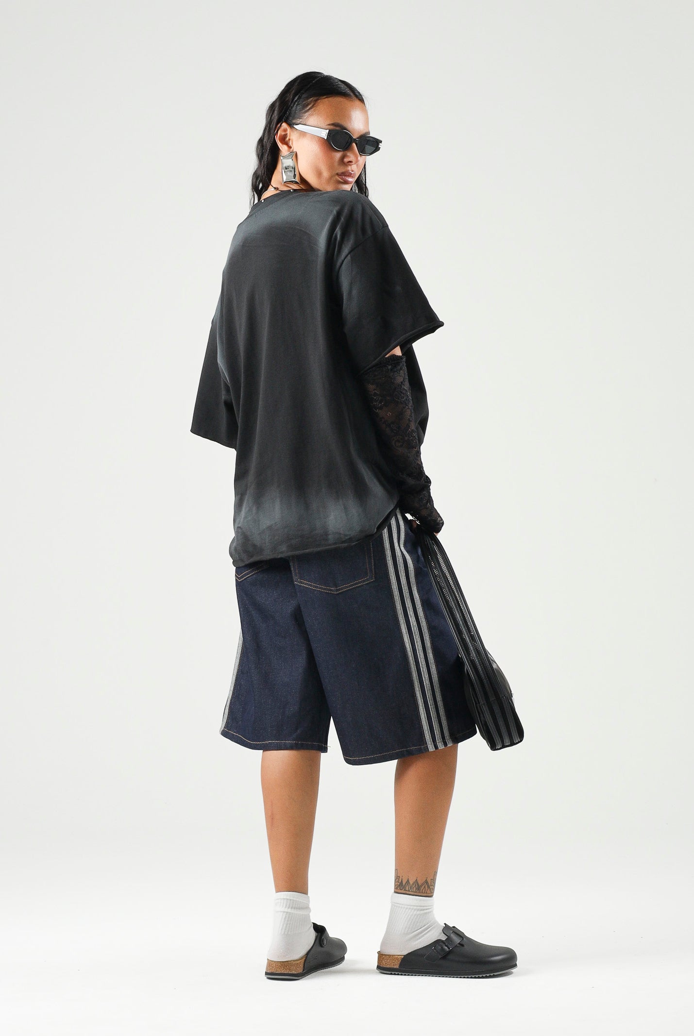 ADIDAS ORIGINALS Shorts FIREBIRD ADICOLOR JORTS indig blu per uomo e donna con iconiche 3-stripes KS6882 . ADIDAS ORIGINALS