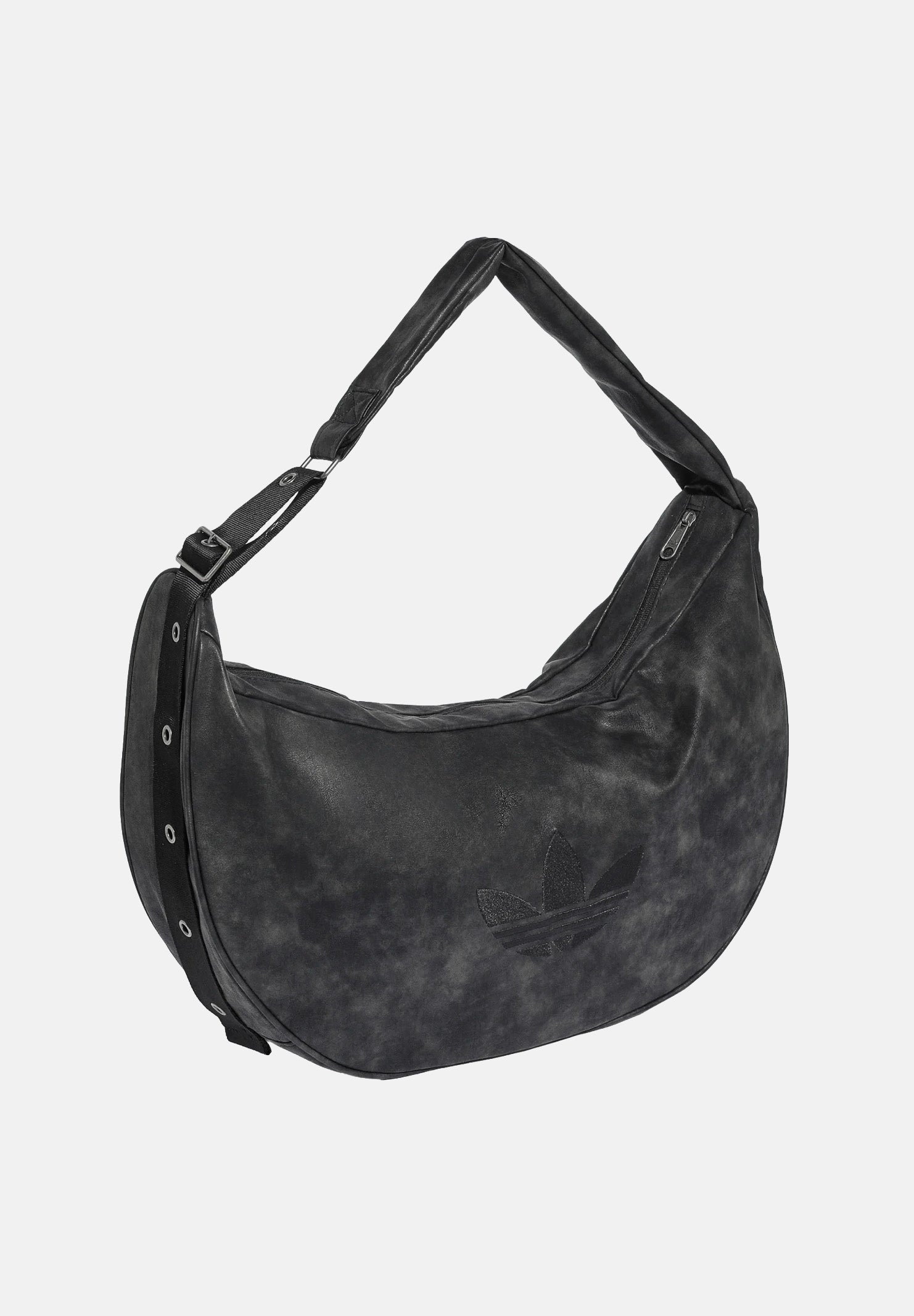 ADIDAS ORIGINALS Borsa a spalla Moon in PU con borchie nera da donna. KS6911 . ADIDAS ORIGINALS