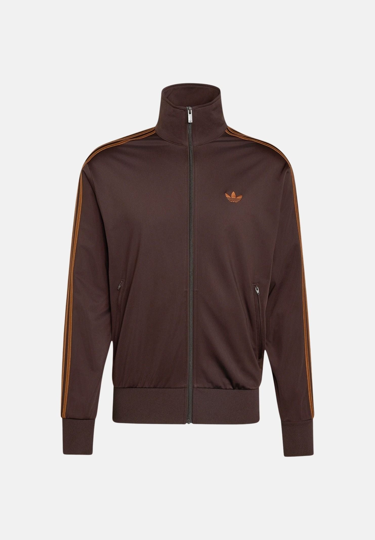 ADIDAS ORIGINALS Felpa FIREBIRD TRACK JACKET Aurora Coffee marrone scuro da uomo KS7464 . ADIDAS ORIGINALS