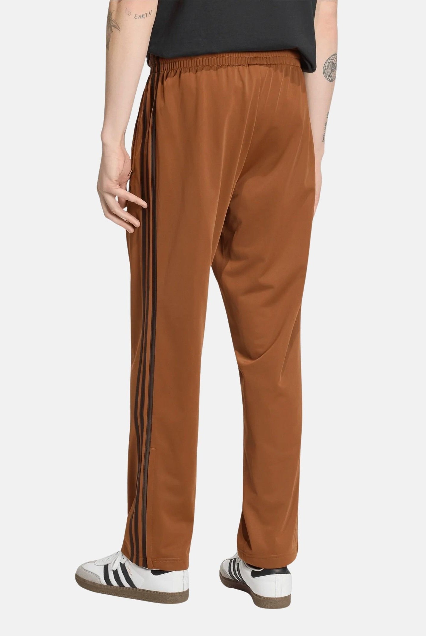 ADIDAS ORIGINALS Pantaloni FIREBIRD VELOUR marrone e bronzo da uomo KS7479 . ADIDAS ORIGINALS