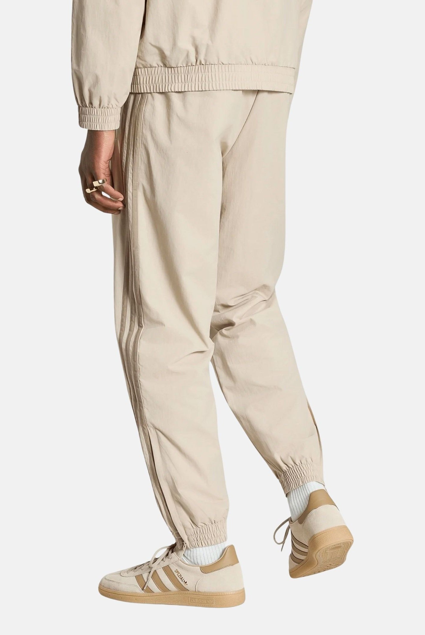 ADIDAS ORIGINALS Pantaloni FIREBIRD WOVEN kaki beige da uomo<BR/> KS7503 . ADIDAS ORIGINALS