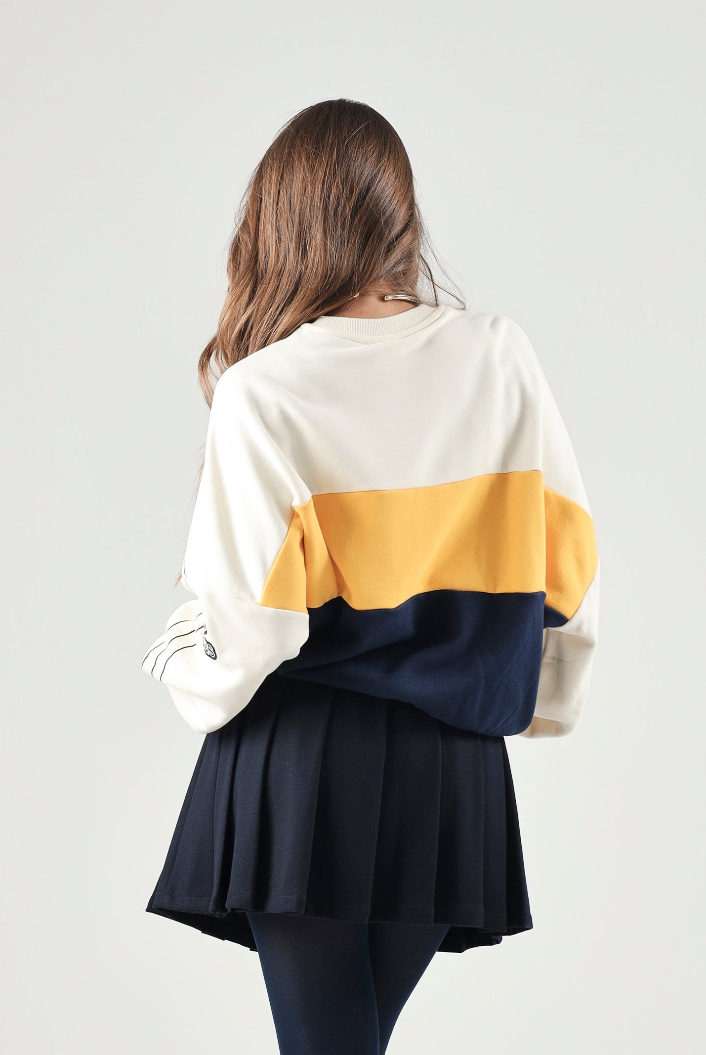 ADIDAS ORIGINALS Felpa ORIGINALS CREWNECK Cream White-vaniglia per uomo e donna KS8191 . ADIDAS ORIGINALS