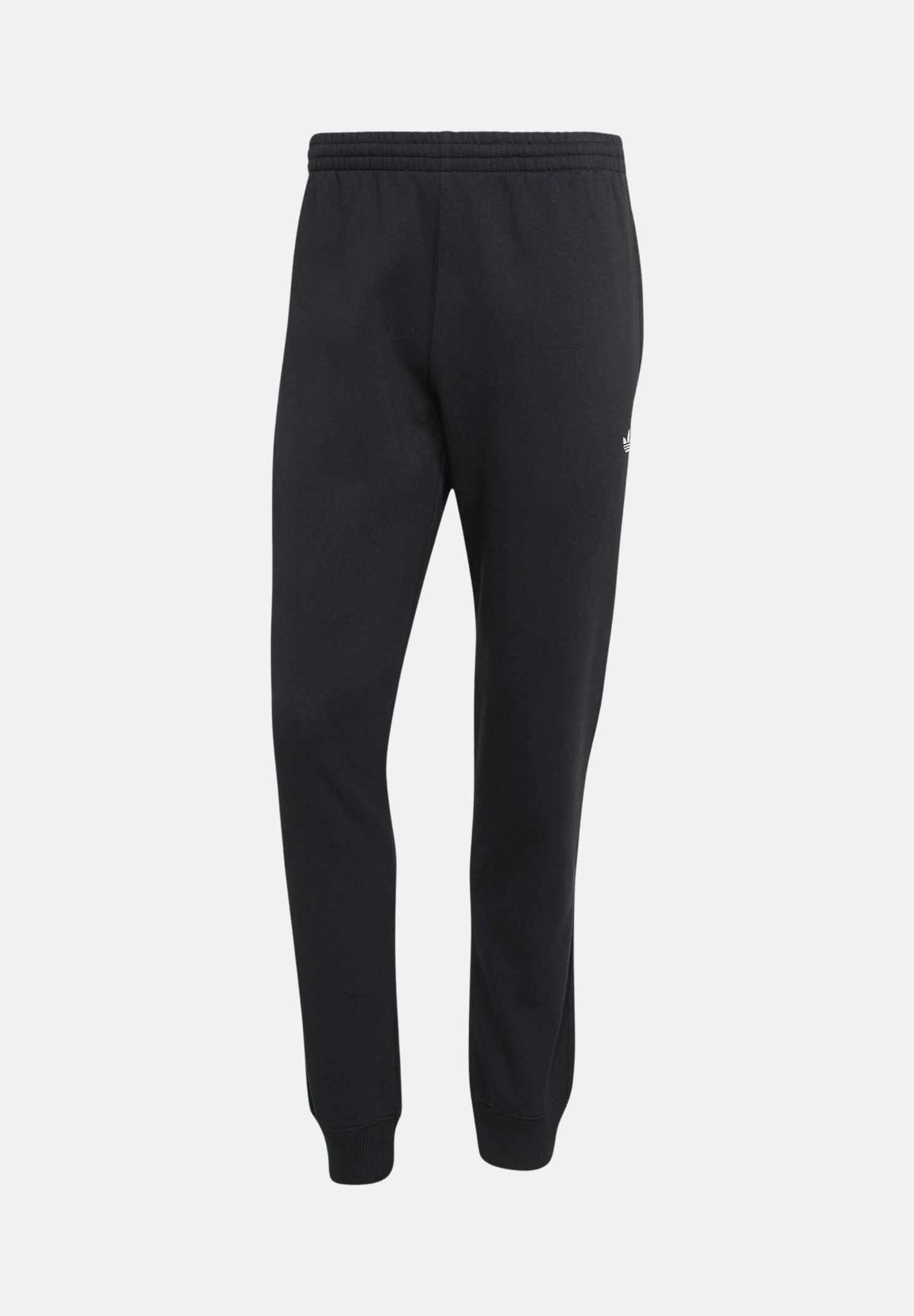 ADIDAS ORIGINALS Pantaloni TREFOIL ESSENTIALS PANTS nero da uomo in tinta unita KS8950 . ADIDAS ORIGINALS