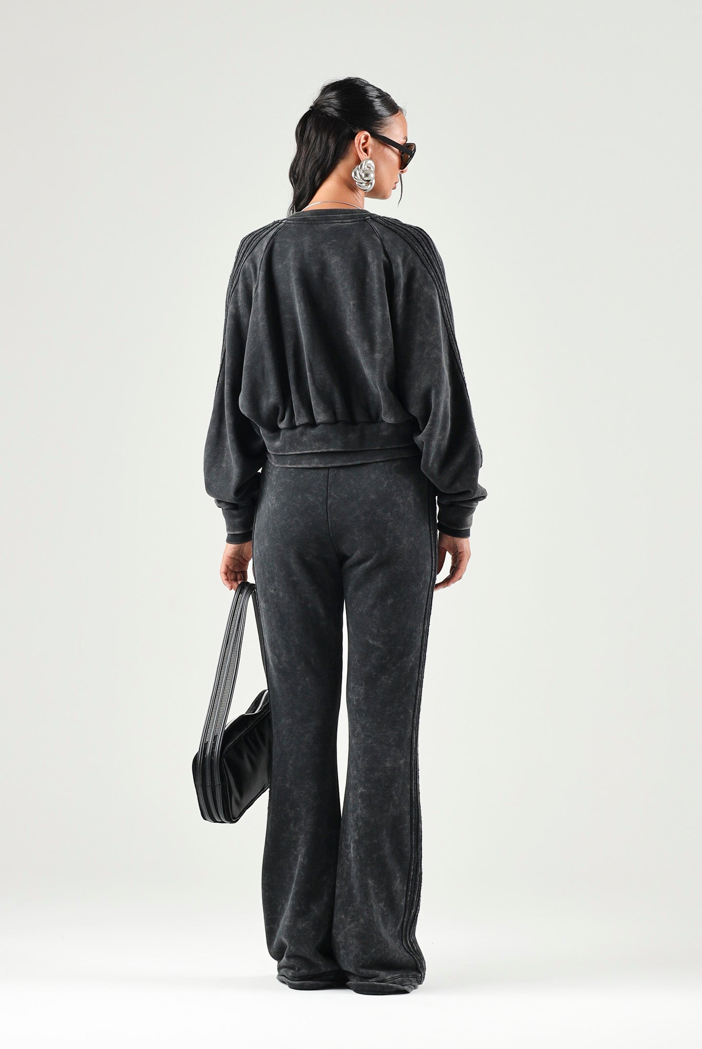 ADIDAS ORIGINALS Giacca SST DOUBLE LAYERED nero da donna con costruzione a doppio strato KS9141 . ADIDAS ORIGINALS