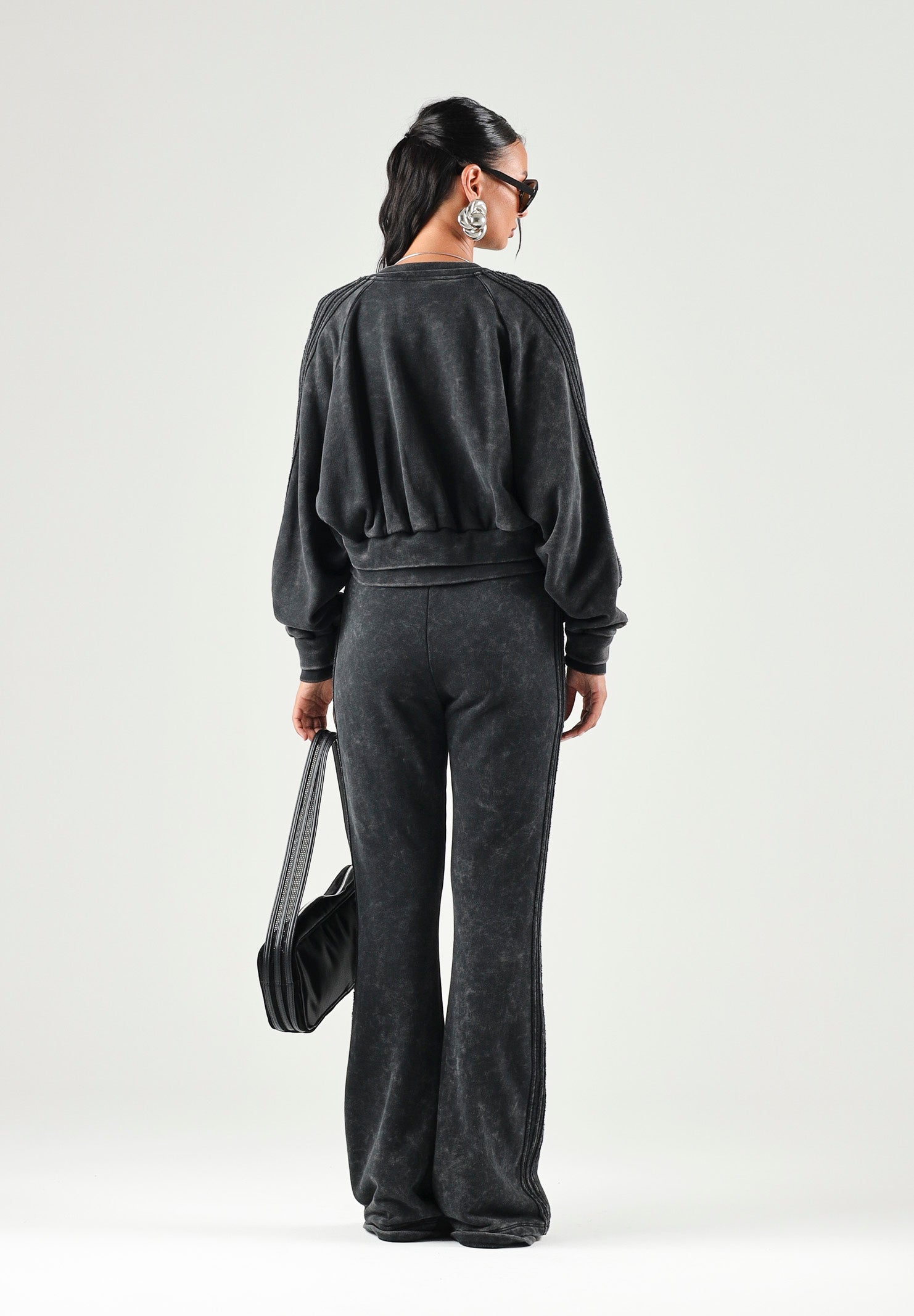 ADIDAS ORIGINALS Giacca SST DOUBLE LAYERED nero da donna con costruzione a doppio strato KS9141 . ADIDAS ORIGINALS