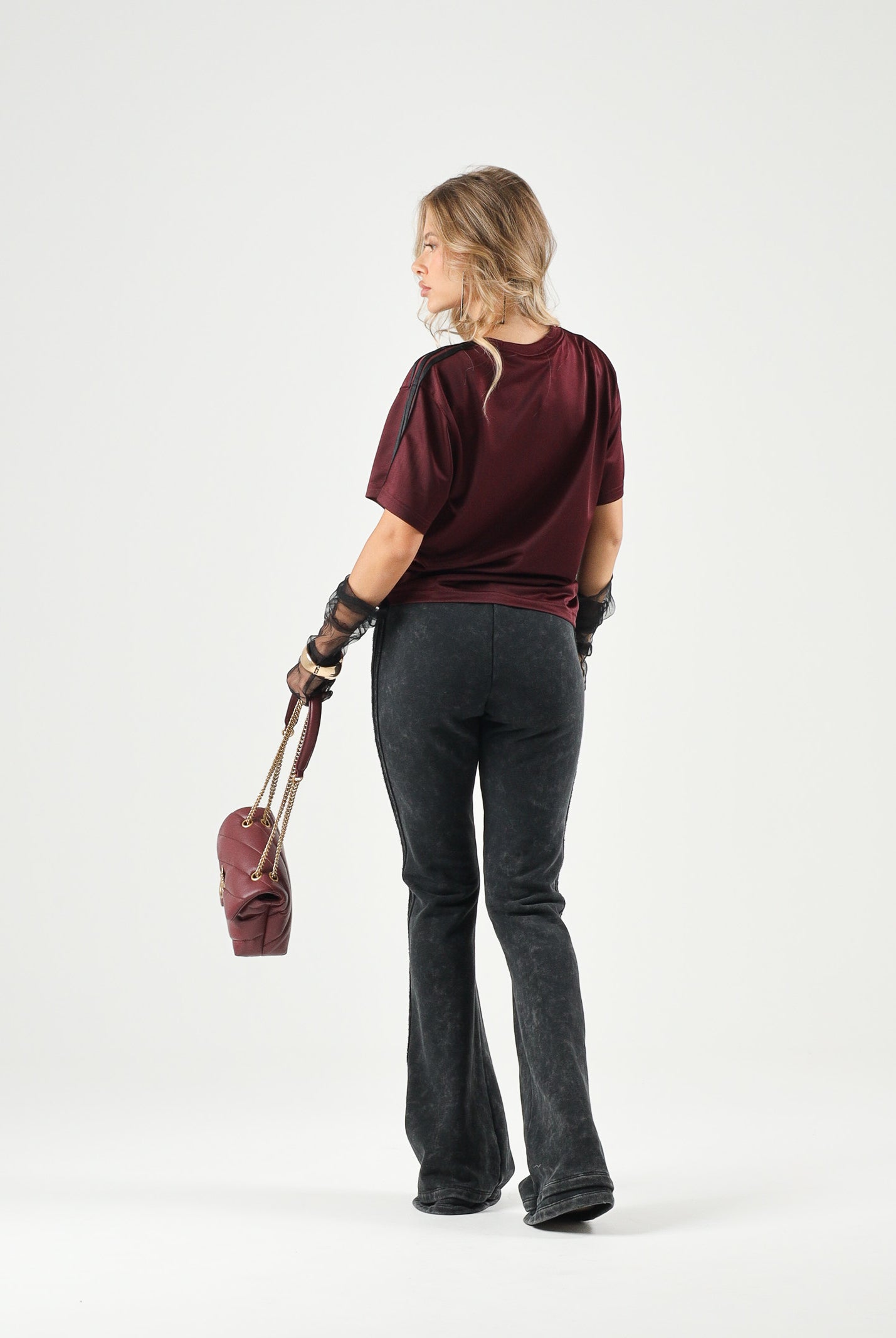 ADIDAS ORIGINALS Pantaloni SST BOOTCUT PANT neri da donna<BR/> KS9168 . ADIDAS ORIGINALS